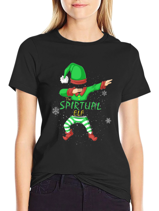 Spiritual Elf Dabbing Graphic Tee