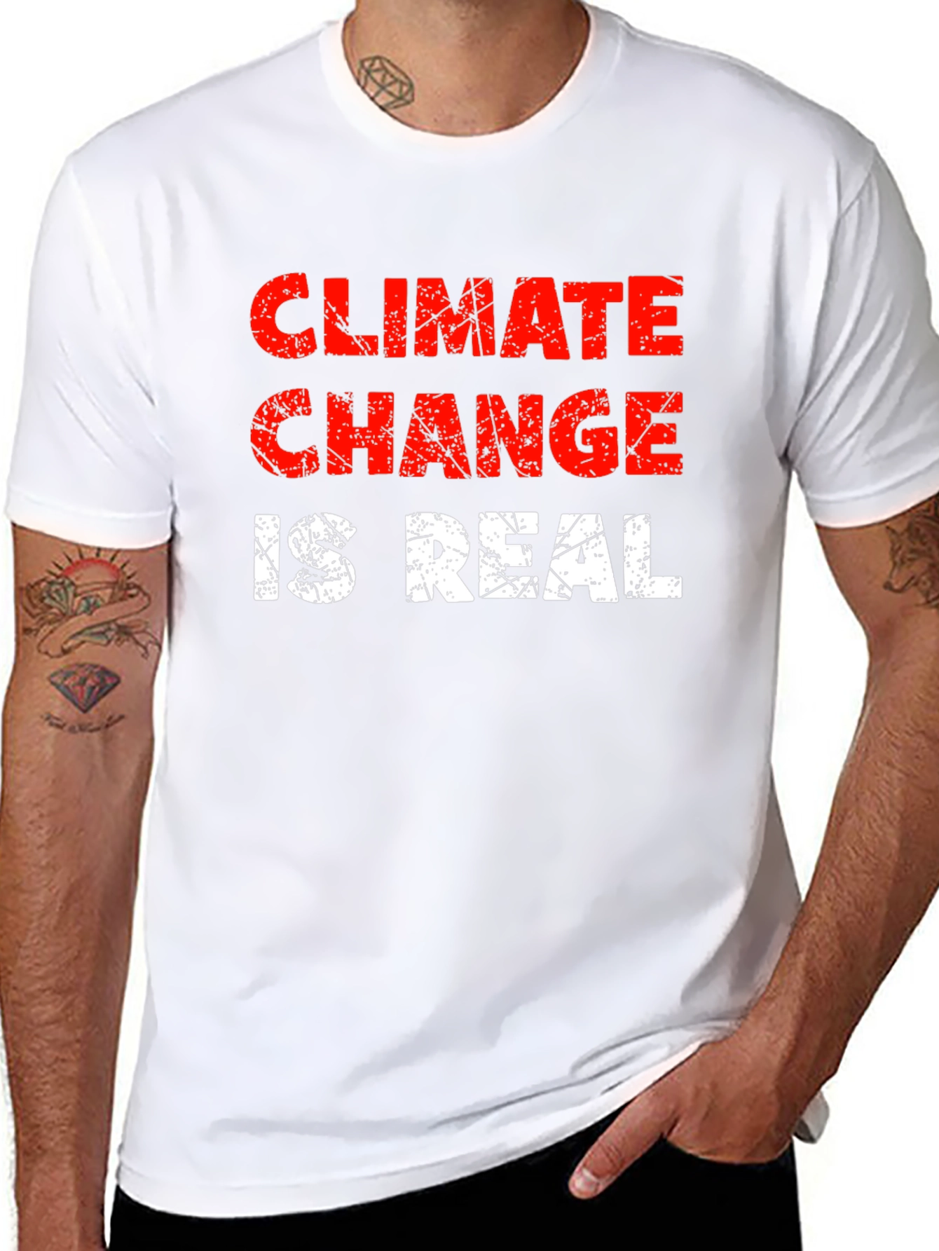 Climate Change Is Real Graphic Tee