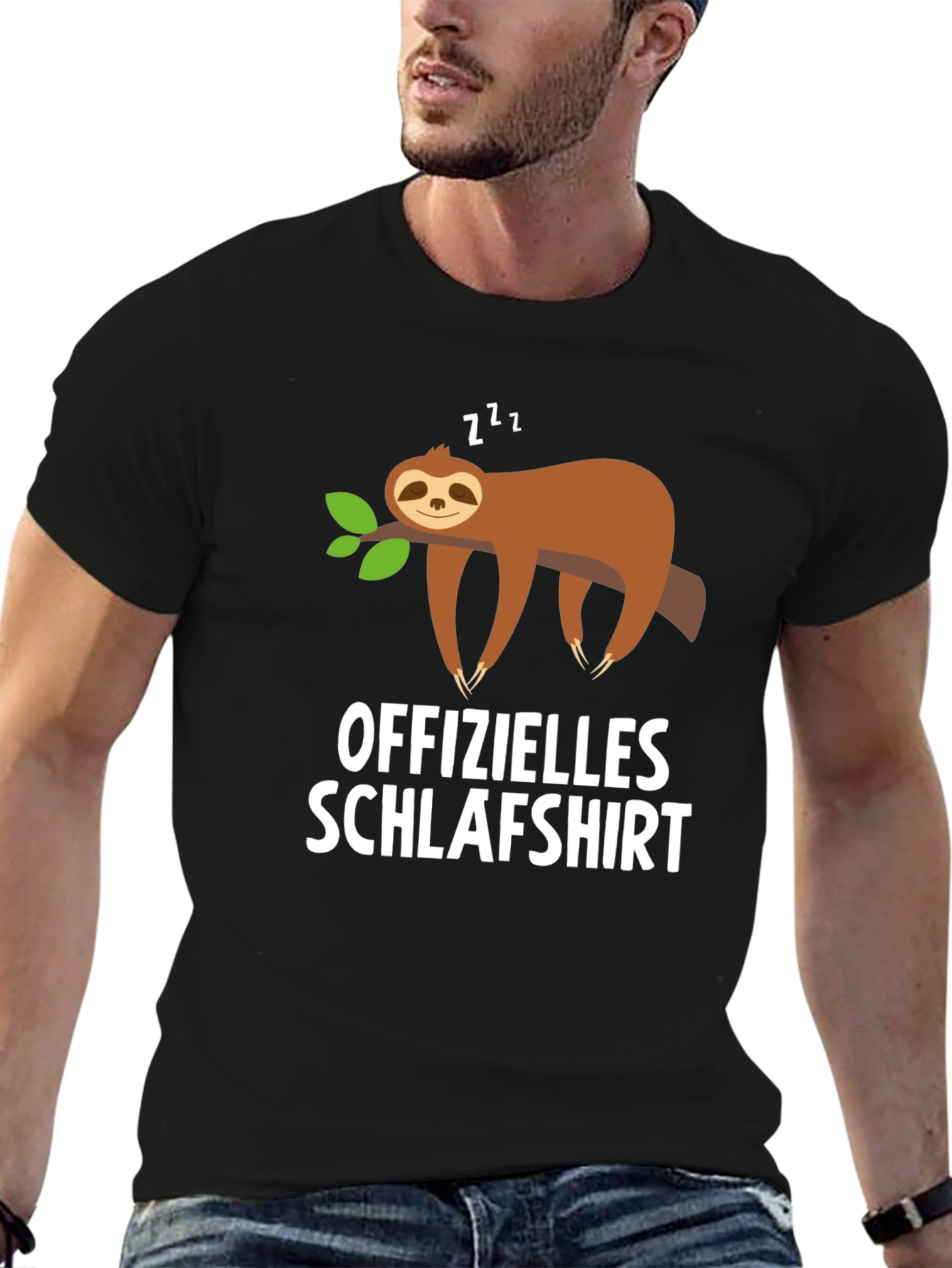 Funny Sloth Sleep Shirt - Offizielles Schlafshirt