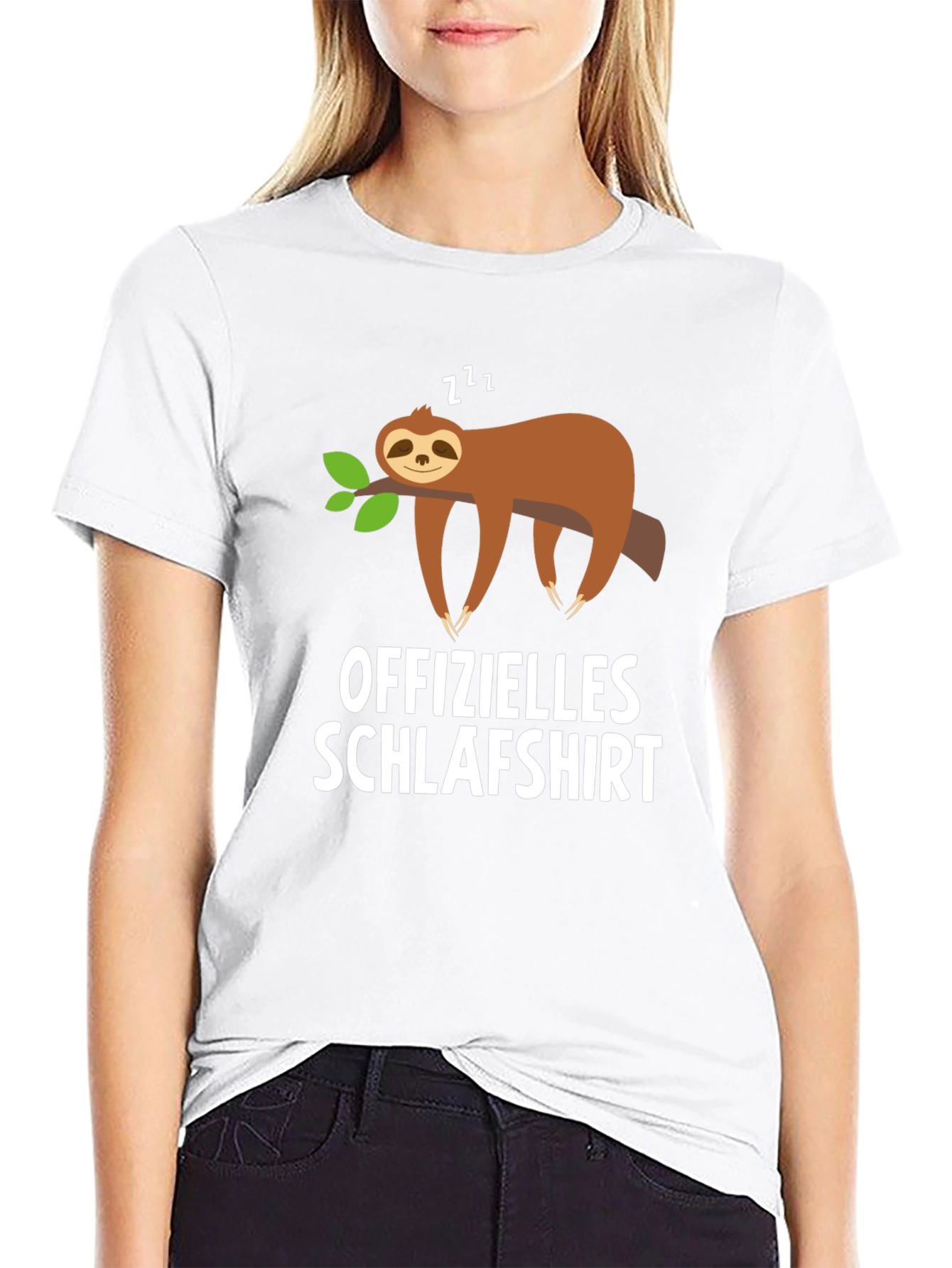 Funny Sloth Sleep Shirt - Offizielles Schlafshirt