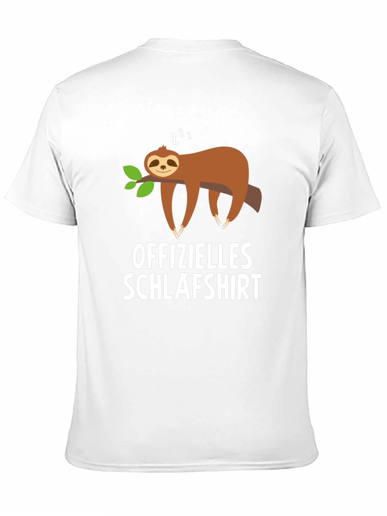 Funny Sloth Sleep Shirt - Offizielles Schlafshirt