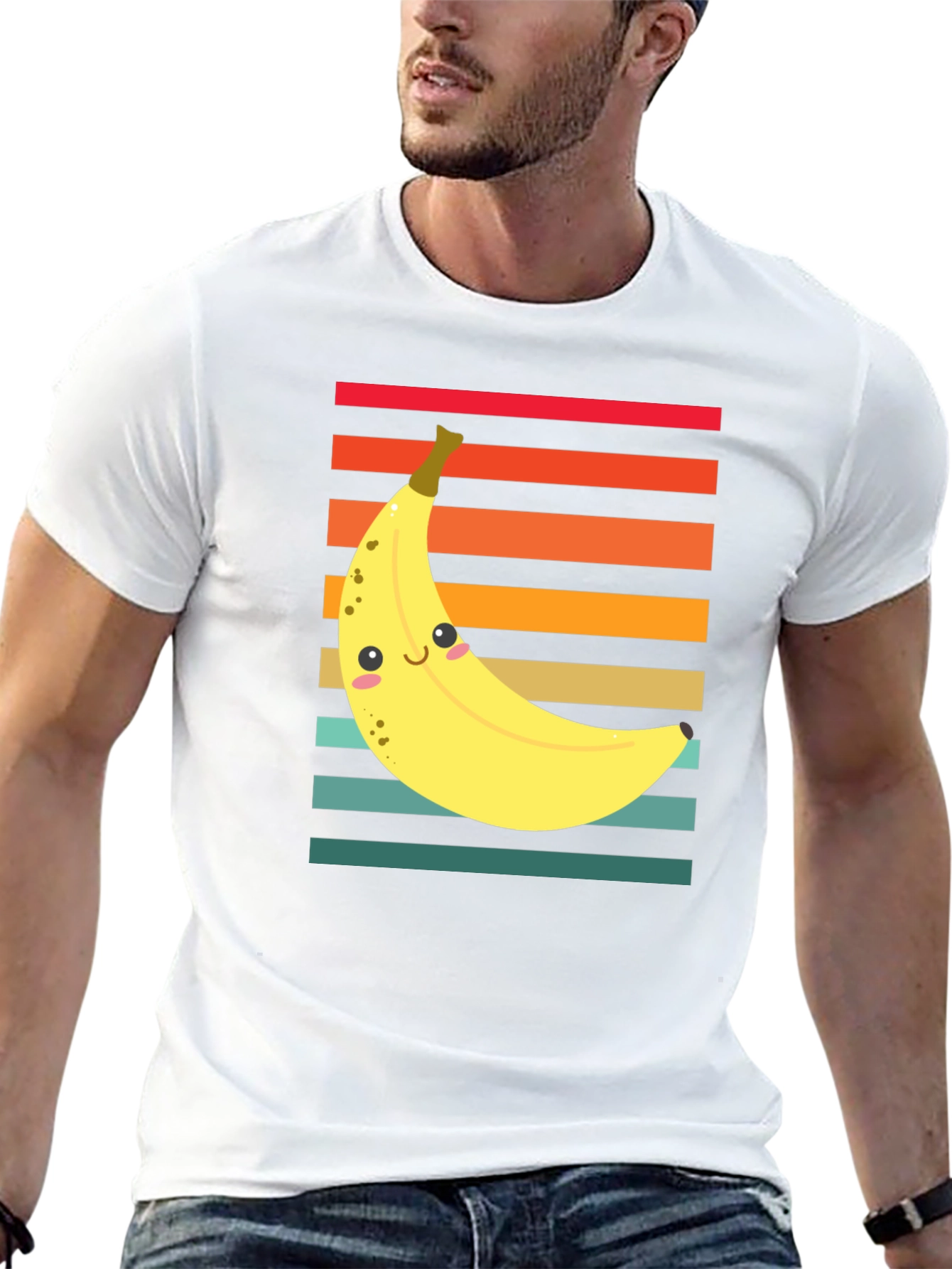 Retro Banana Graphic T-Shirt - Fun & Unique Design