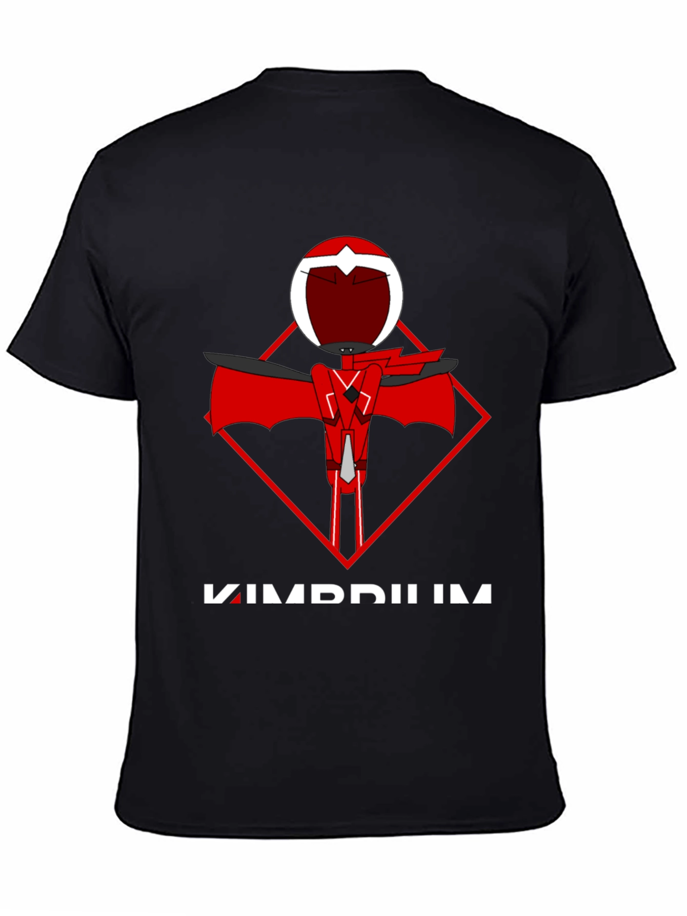 Kimbrium Robot Design Black T-Shirt