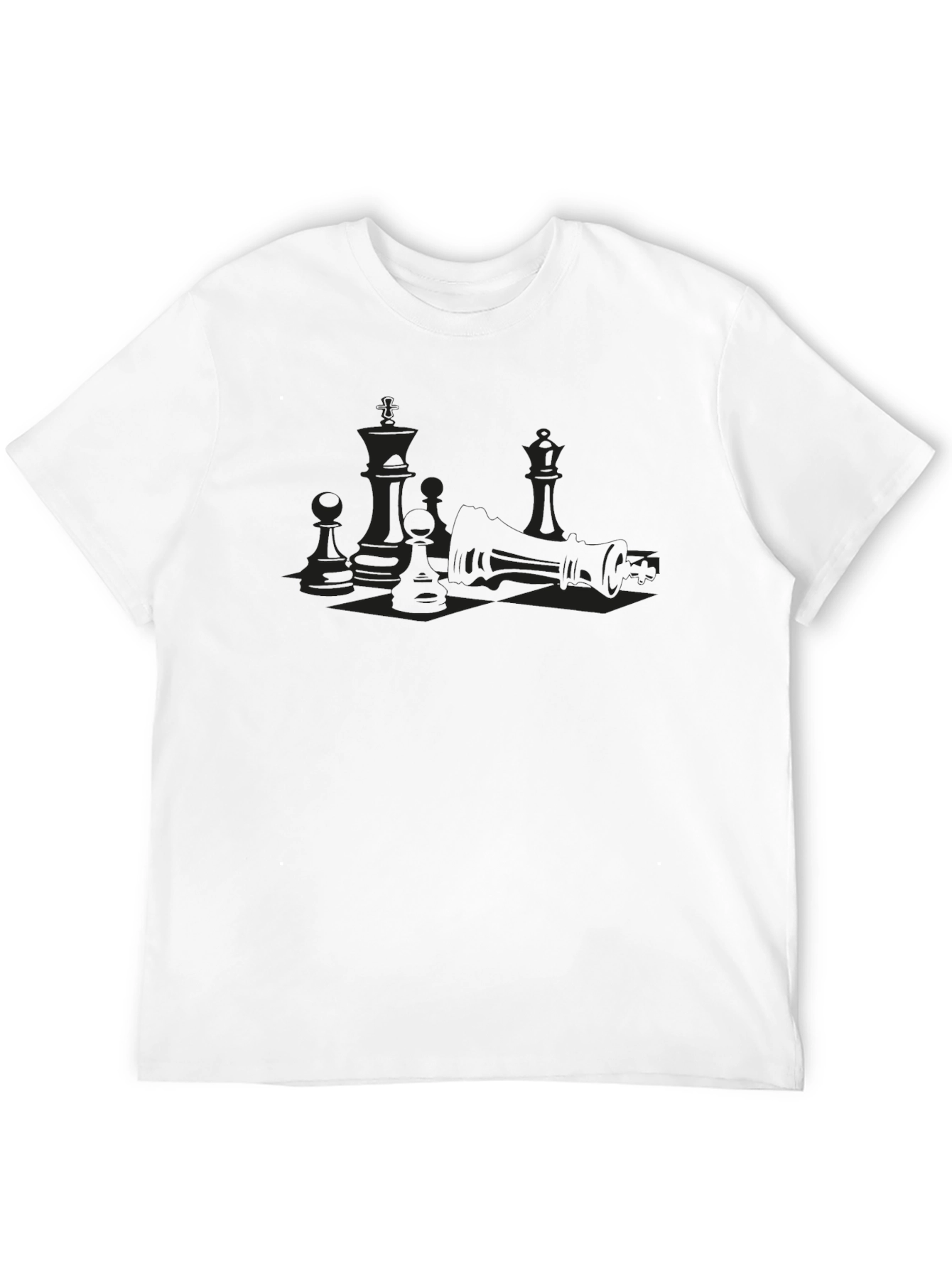 Chess Game T-Shirt - Strategic Style