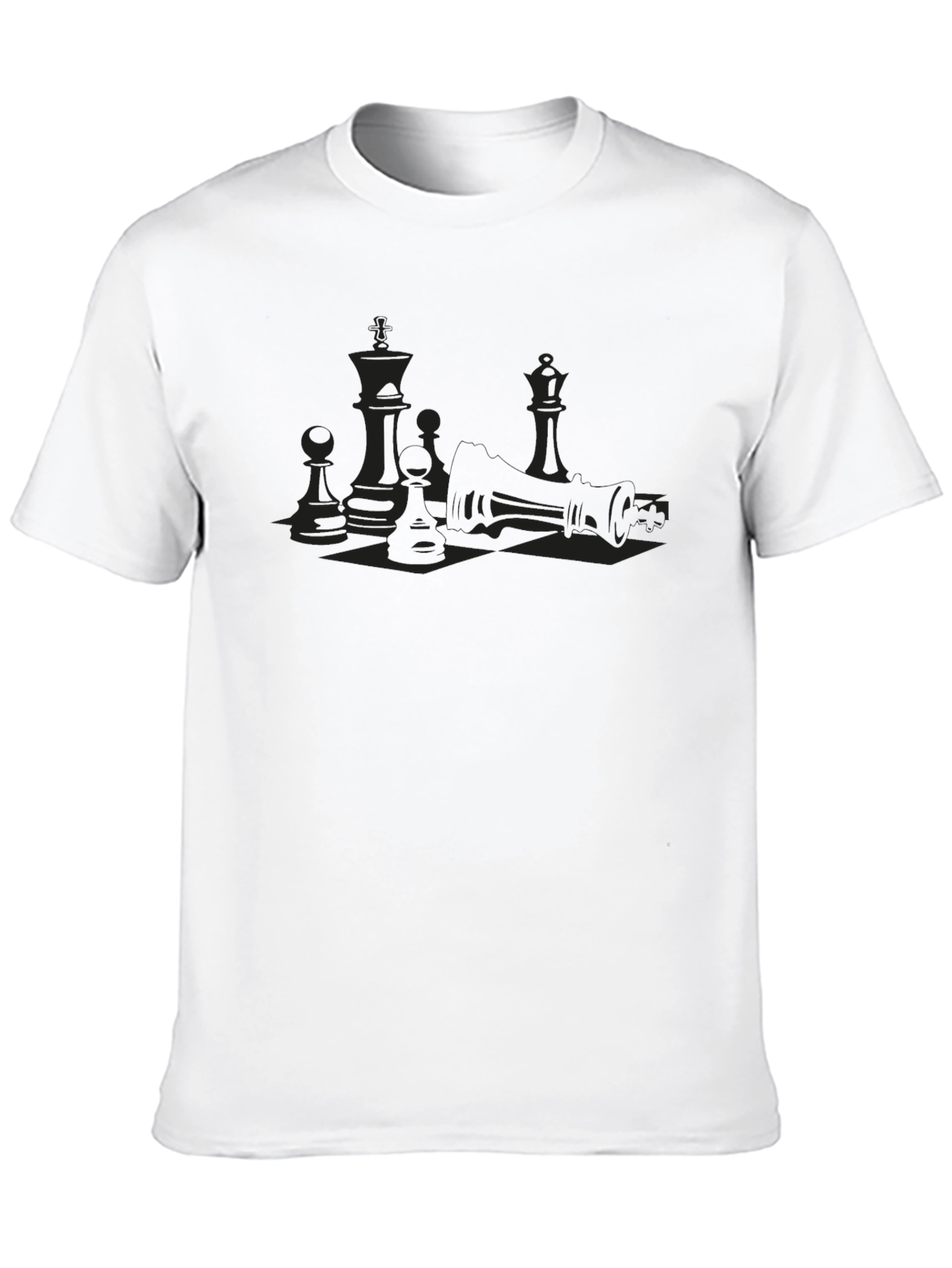 Chess Game T-Shirt - Strategic Style