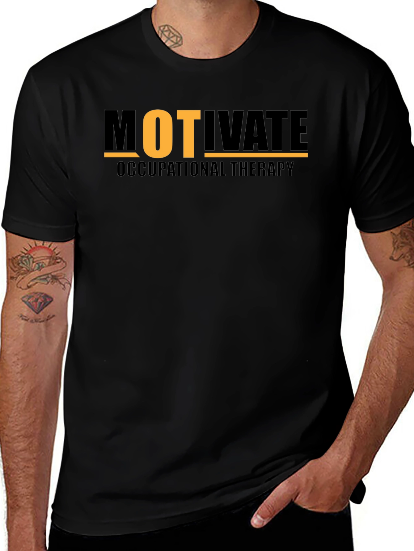 Motivate Occupational Therapy Graphic T-Shirt