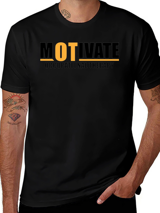 Motivate Occupational Therapy Graphic T-Shirt
