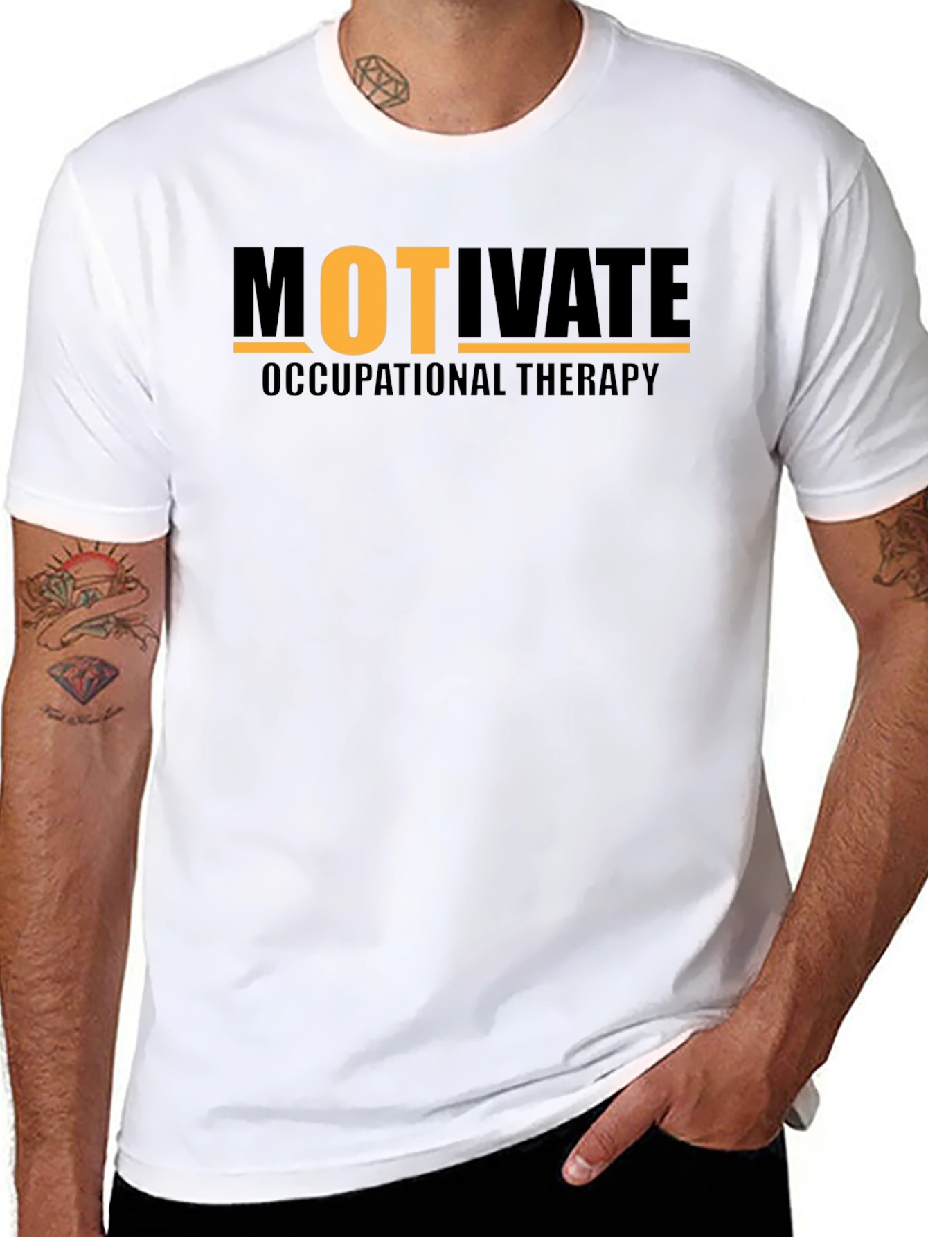 Motivate Occupational Therapy Graphic T-Shirt