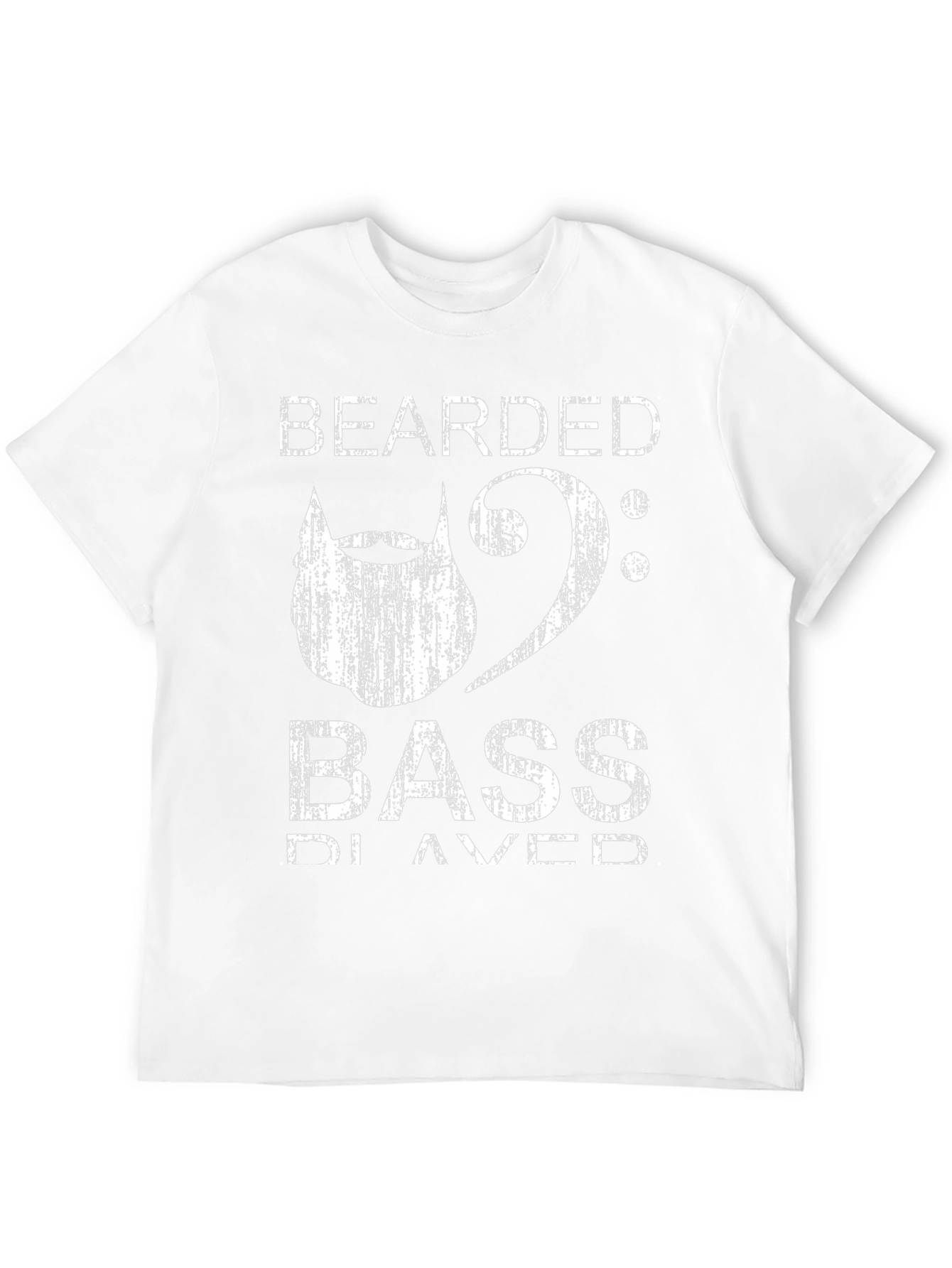 Bearded Bass Player Graphic T-Shirt