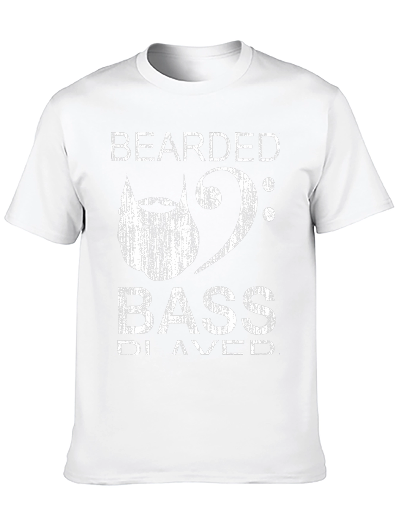 Bearded Bass Player Graphic T-Shirt