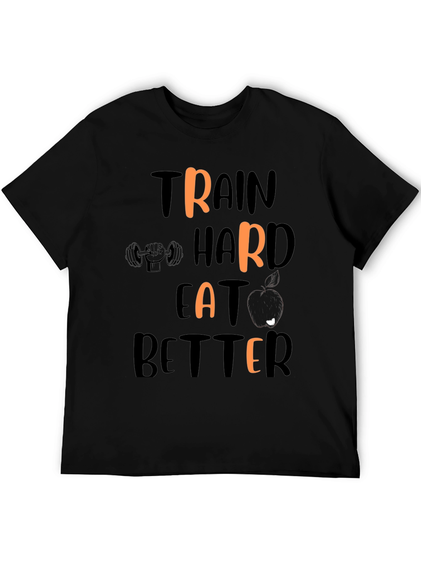 Train Hard Eat Better Graphic Tee