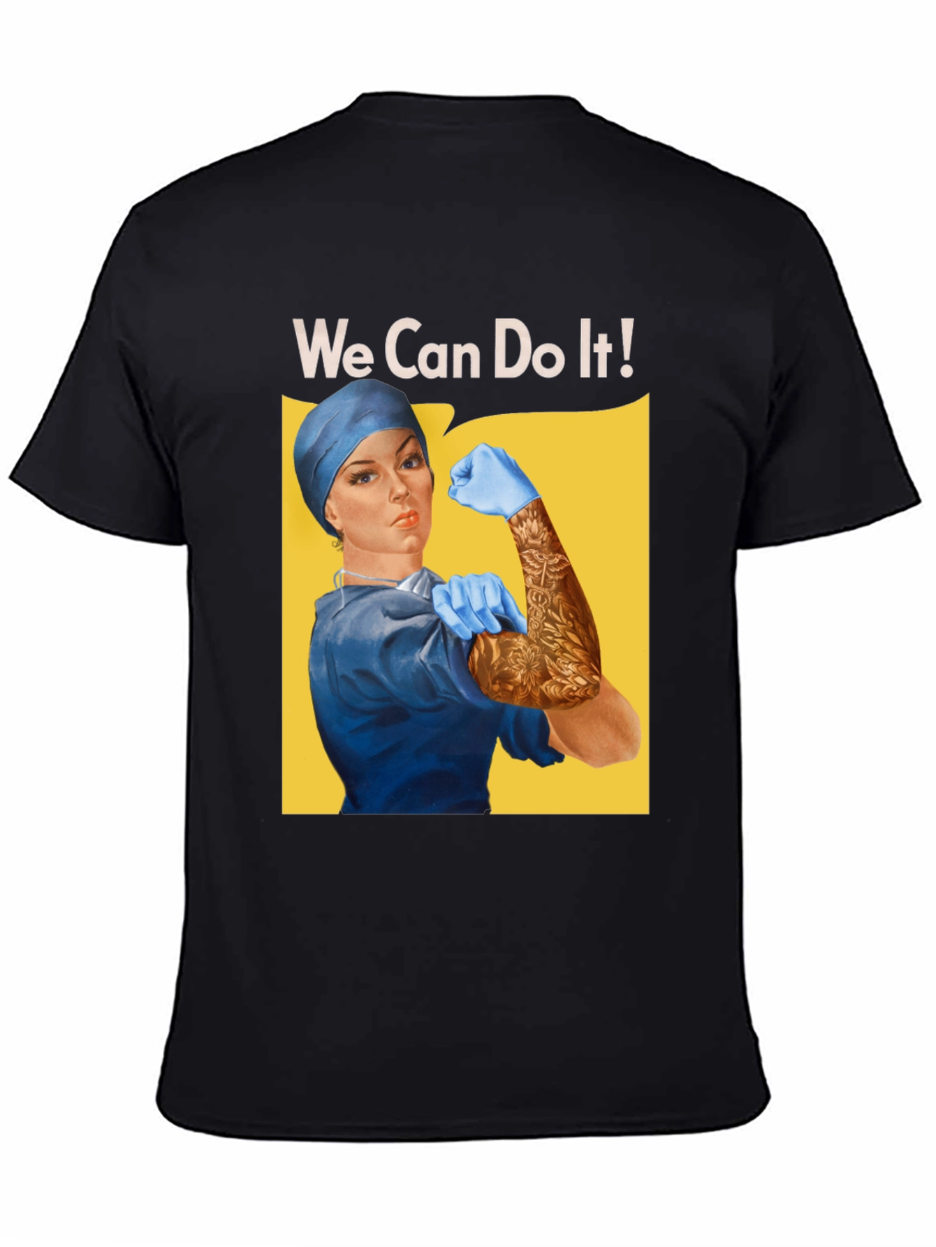 Rosie the Riveter Nurse We Can Do It T-Shirt