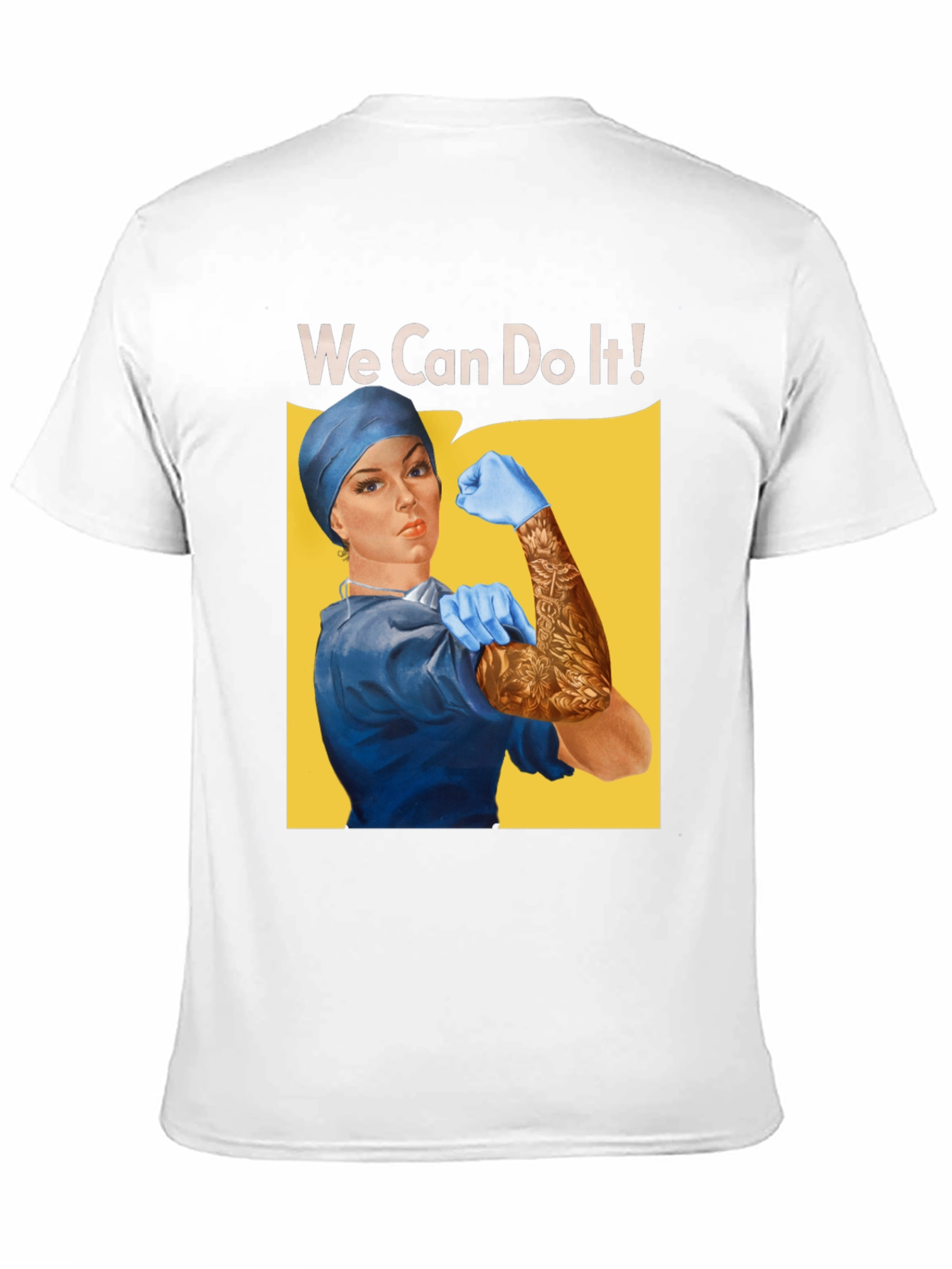 Rosie the Riveter Nurse We Can Do It T-Shirt