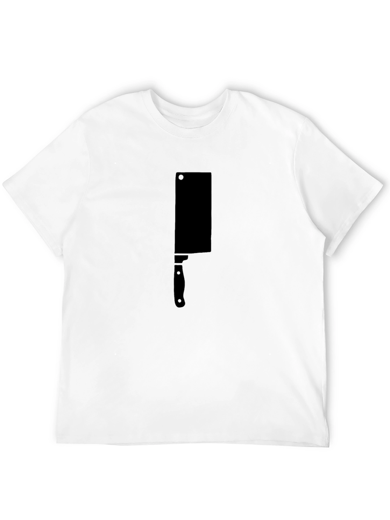 Black Butcher Knife Graphic T-Shirt