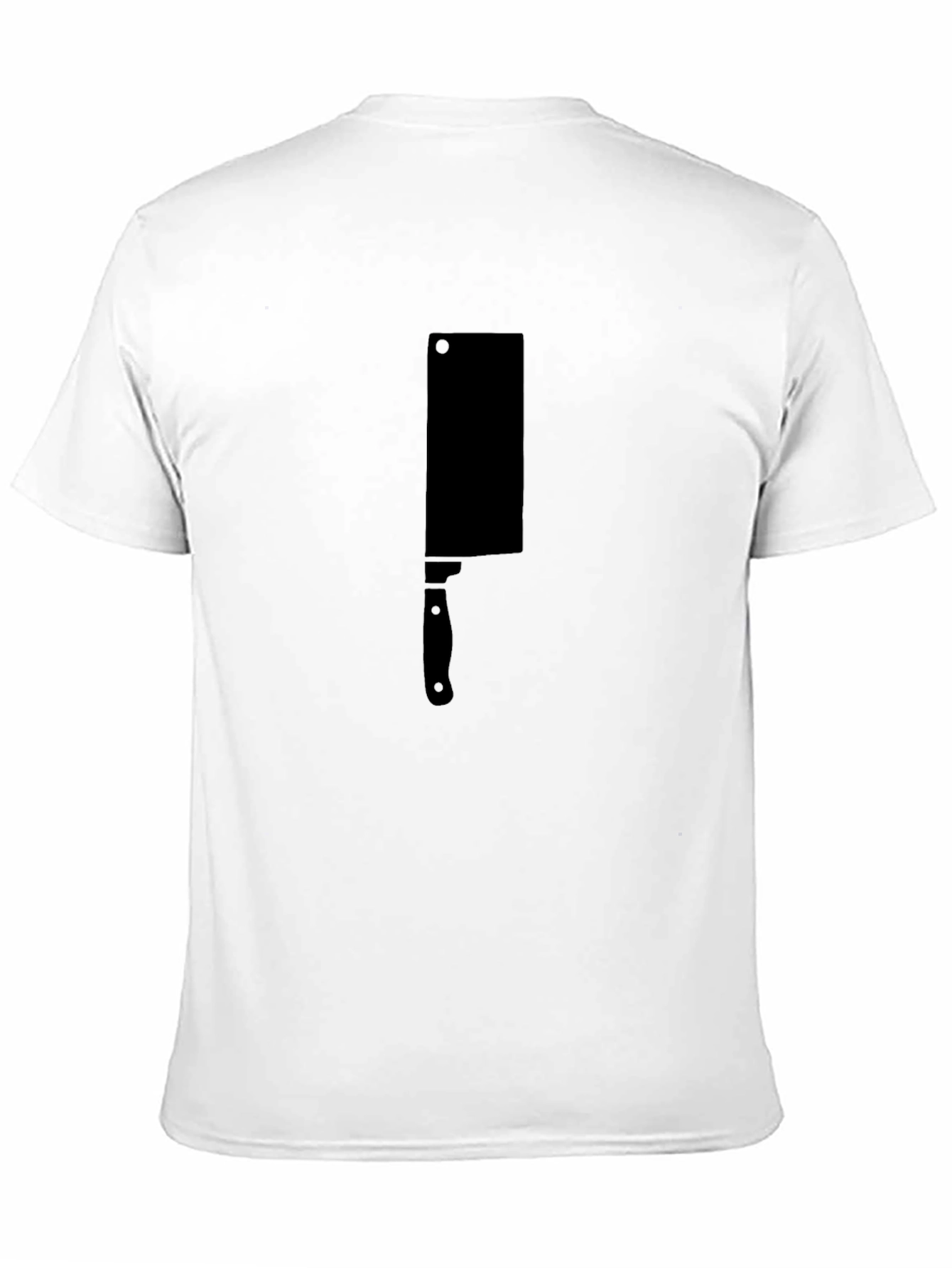 Black Butcher Knife Graphic T-Shirt