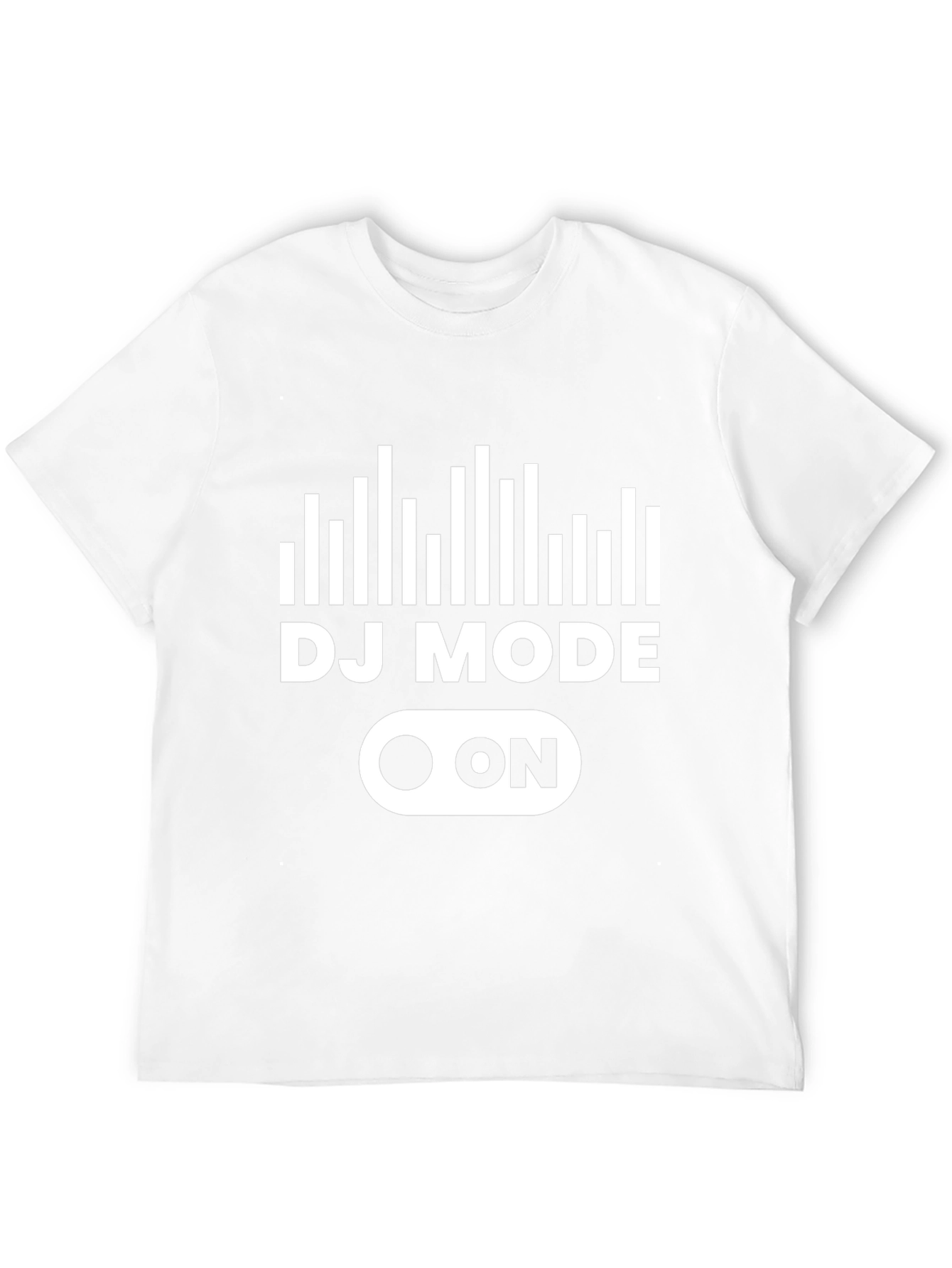 DJ Mode On T-Shirt - Black Graphic Tee