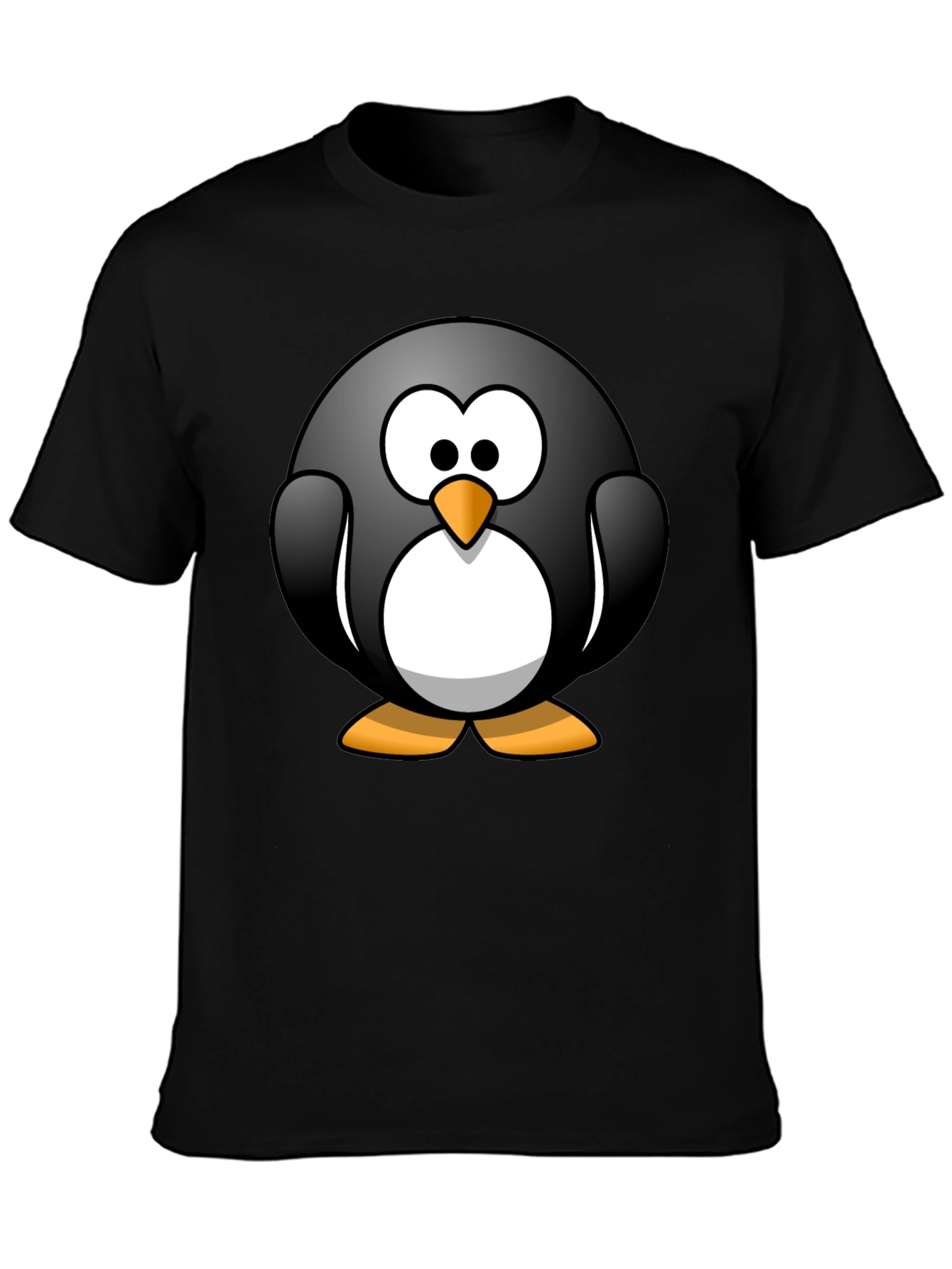 Penguin Graphic Tee - Soft Cotton Crewneck