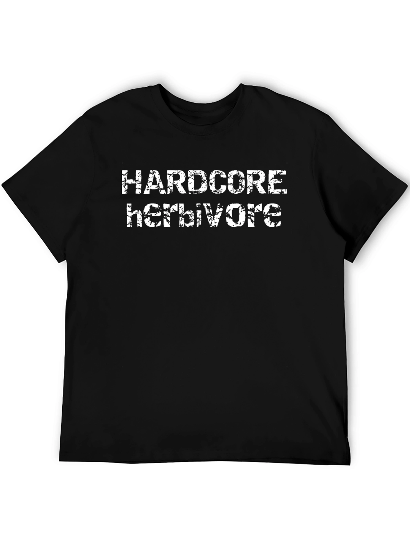 Hardcore Herbivore Black Graphic T-Shirt