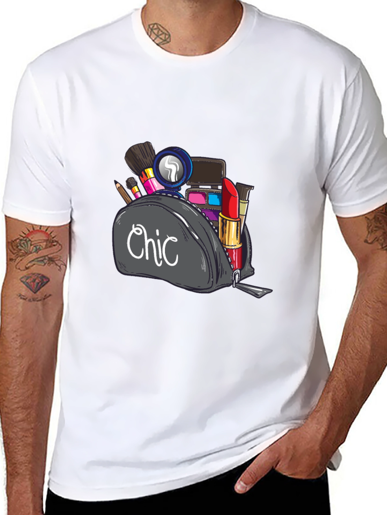 Chic Makeup Bag T-Shirt