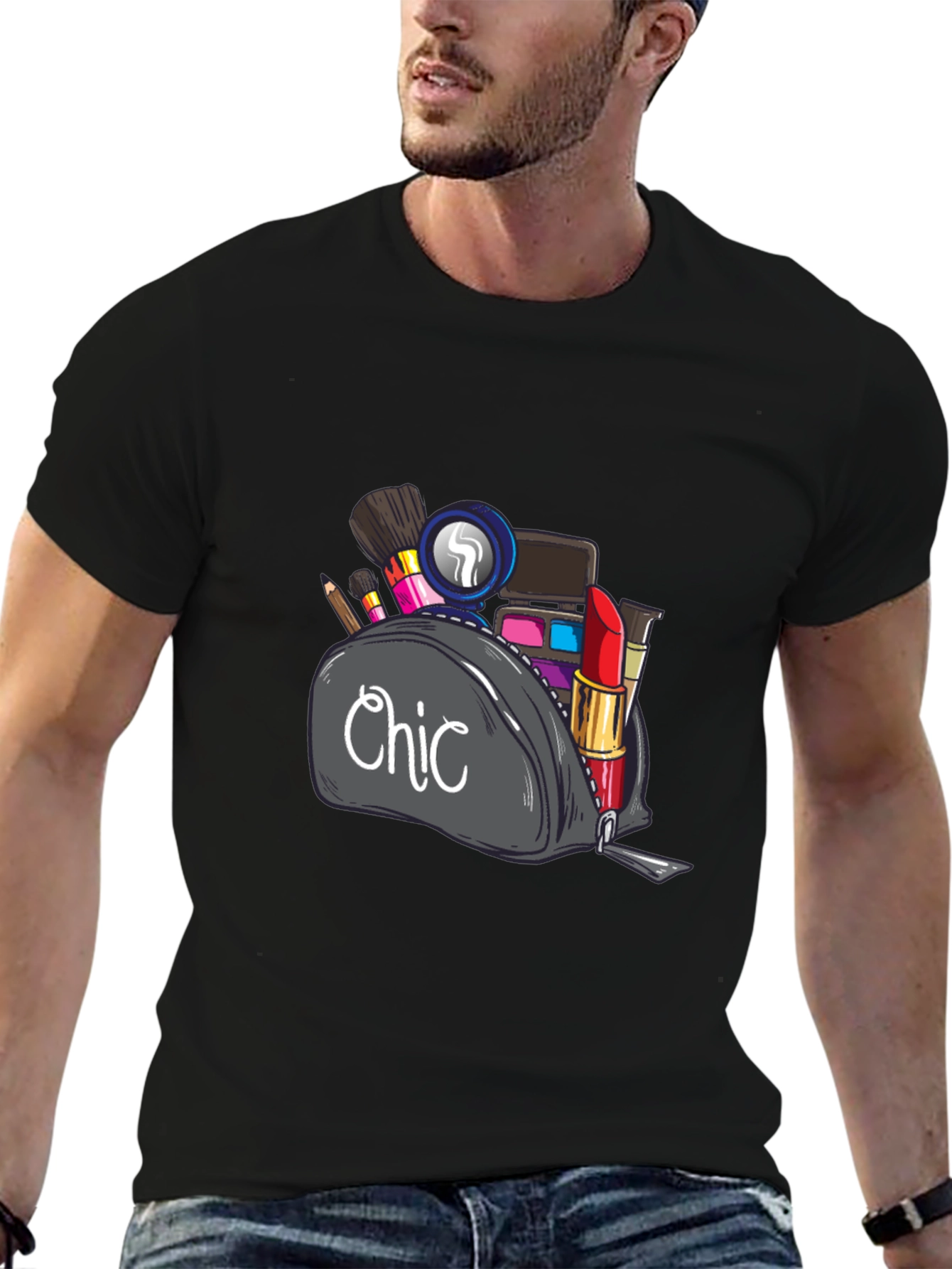 Chic Makeup Bag T-Shirt