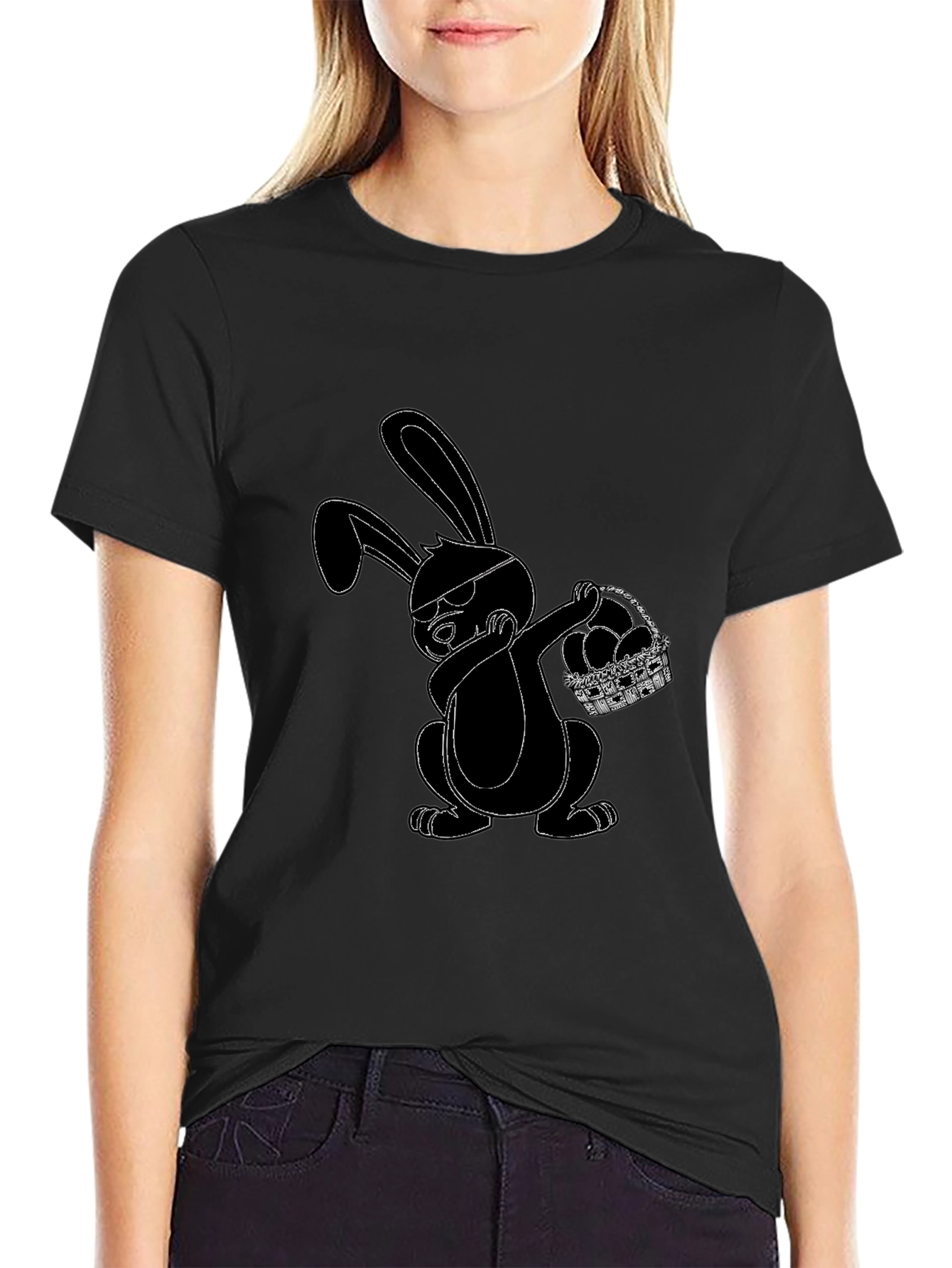 Cool Easter Bunny Dabbing T-Shirt