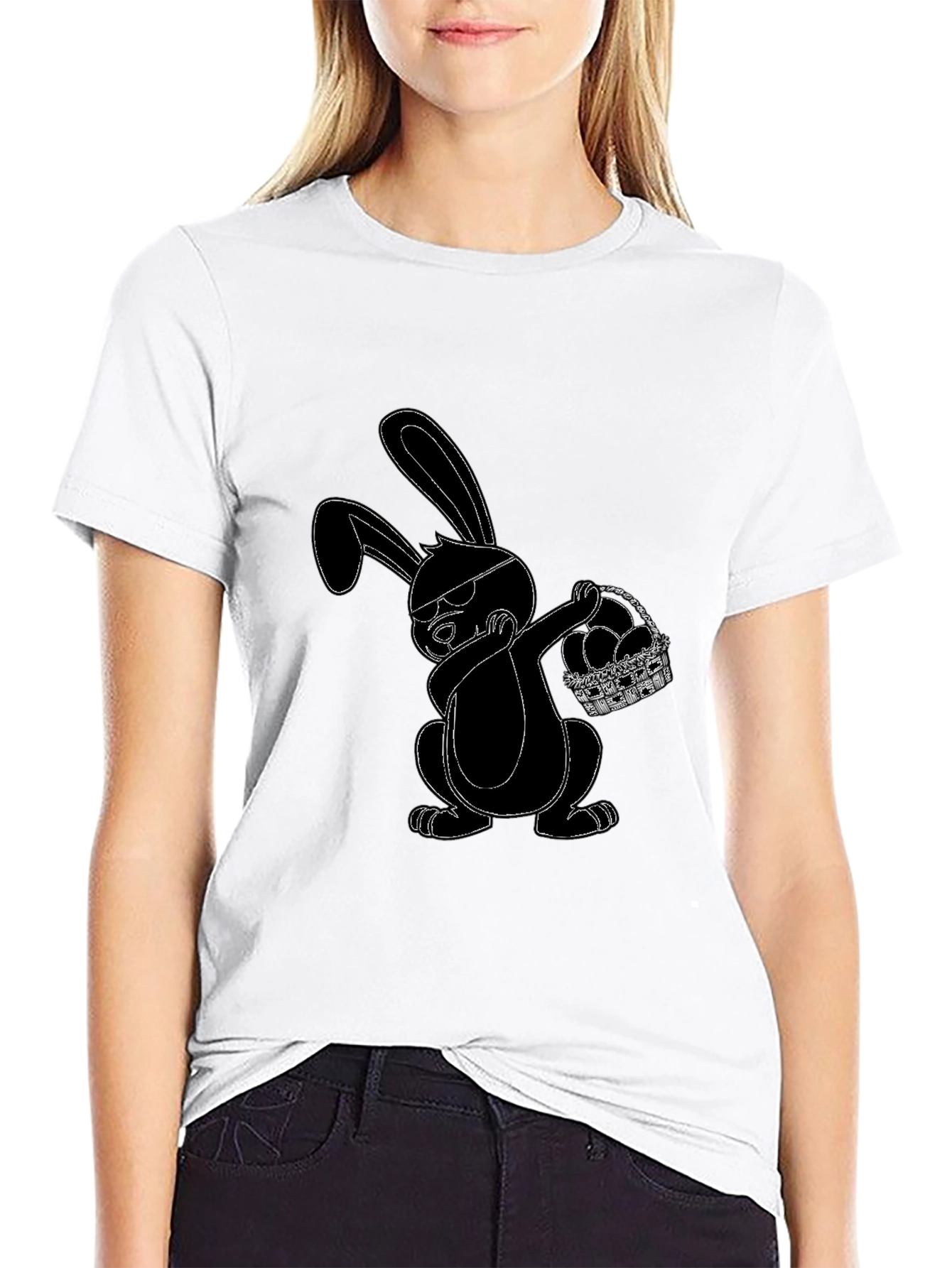 Cool Easter Bunny Dabbing T-Shirt