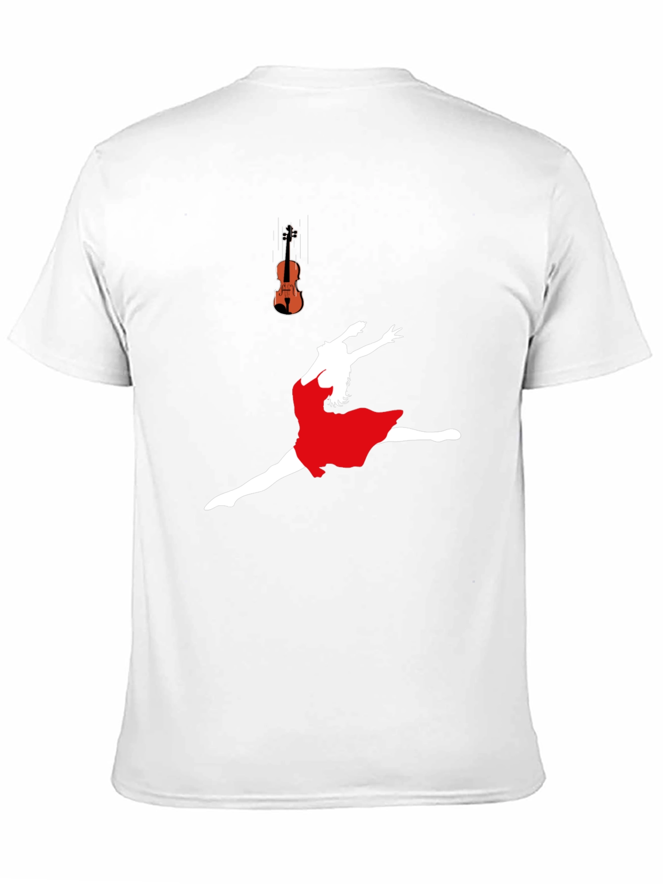 Dance & Music T-Shirt - Black Cotton Blend