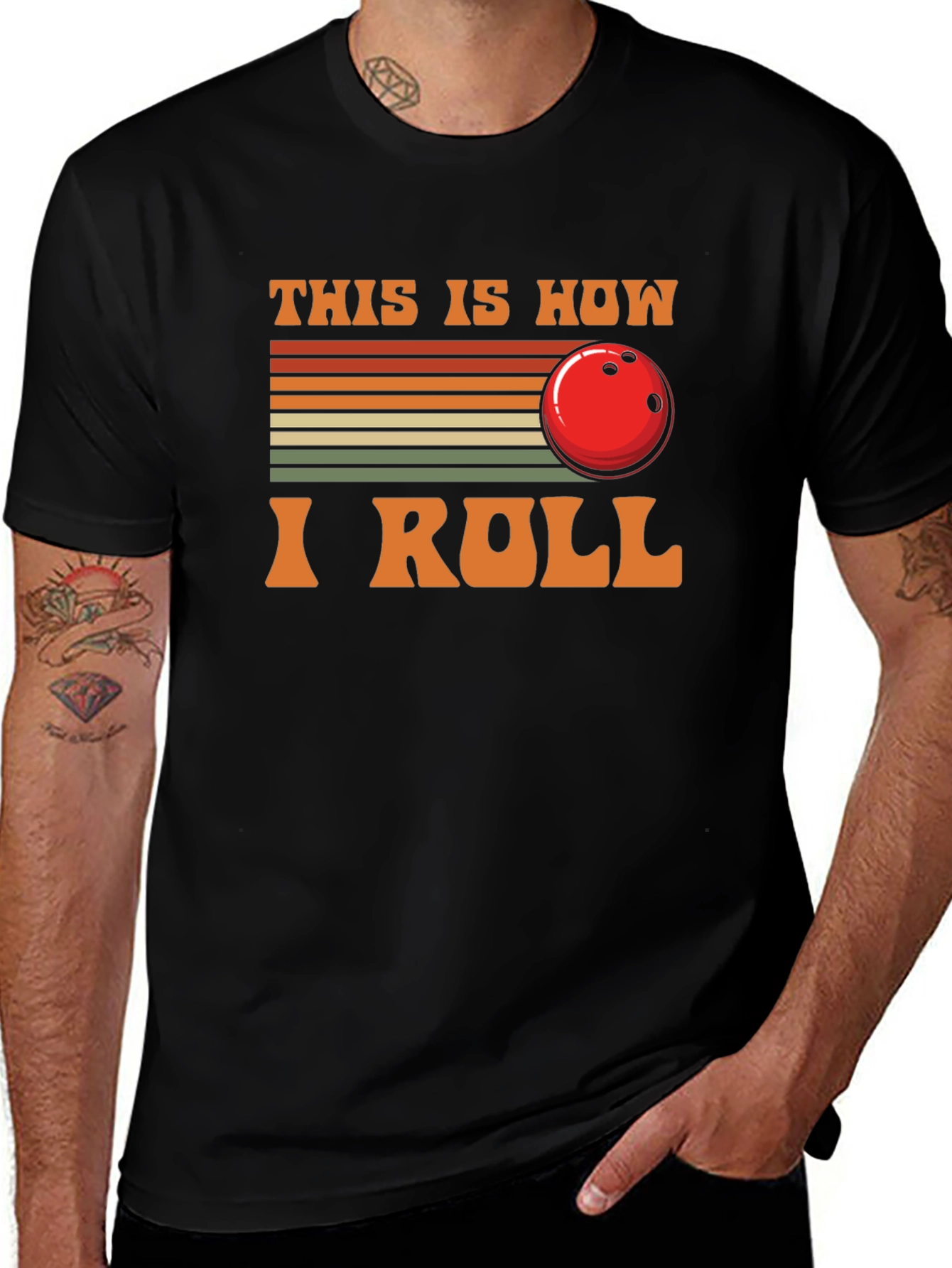 This Is How I Roll Bowling T-Shirt