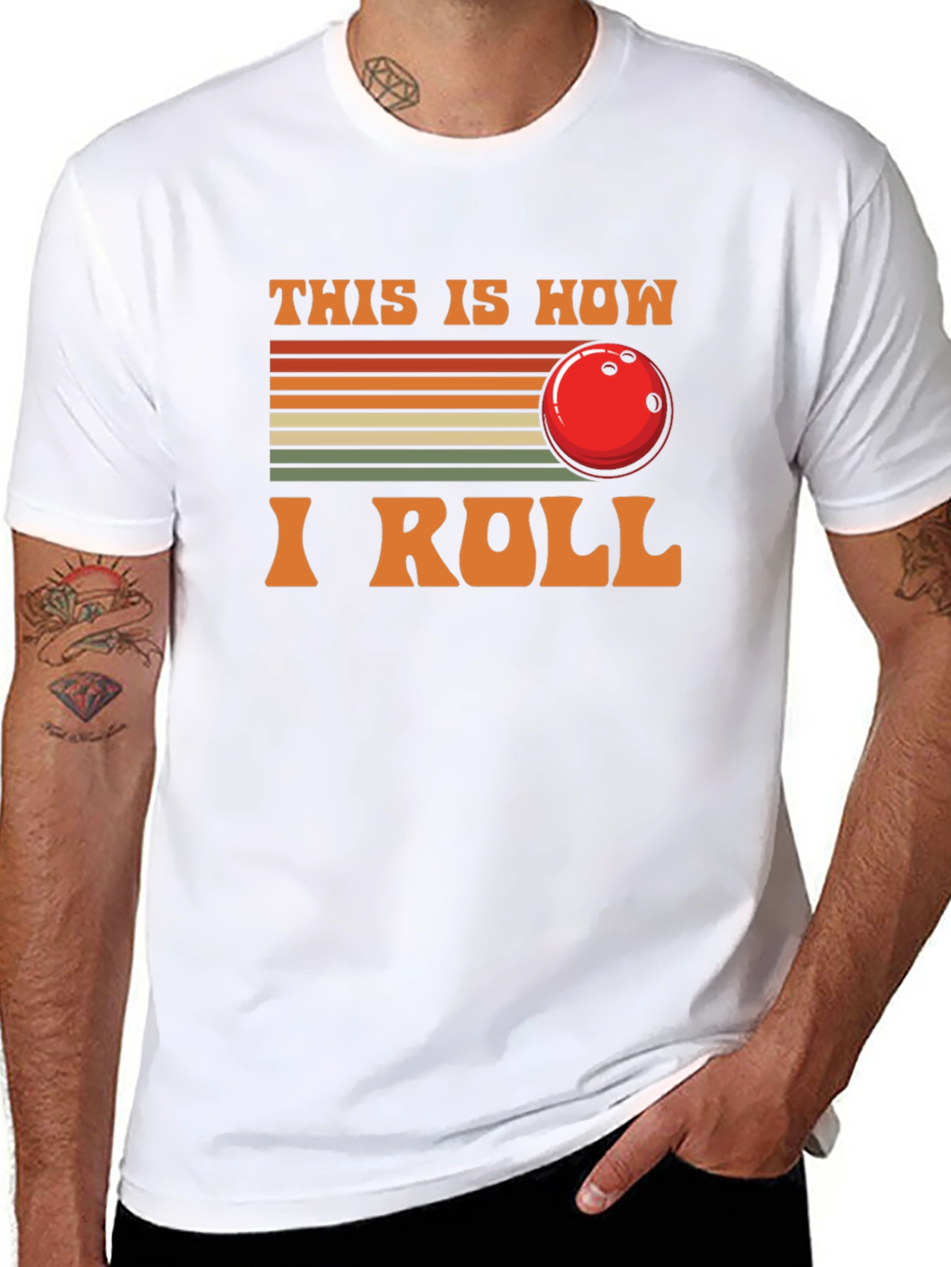 This Is How I Roll Bowling T-Shirt