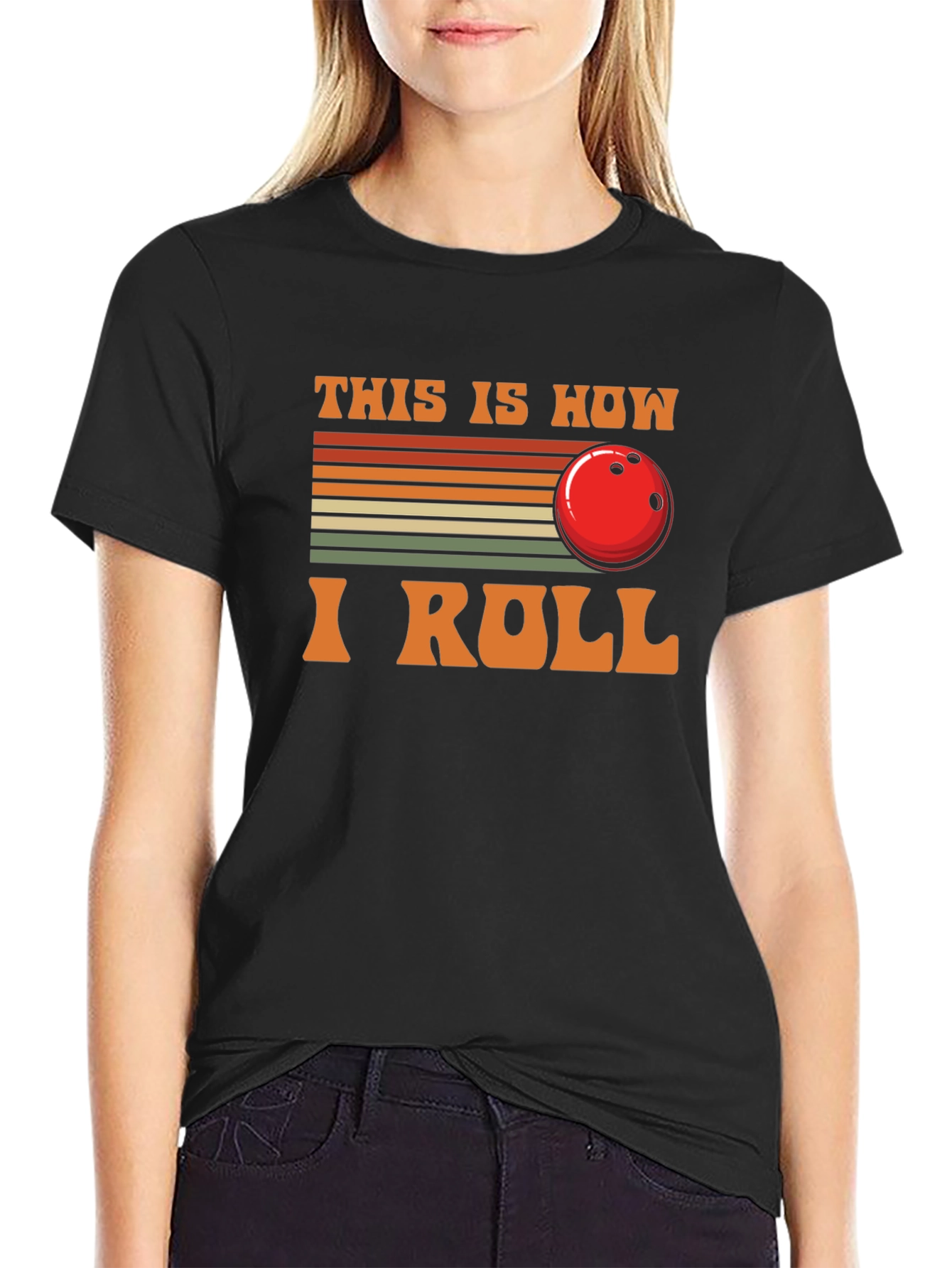 This Is How I Roll Bowling T-Shirt