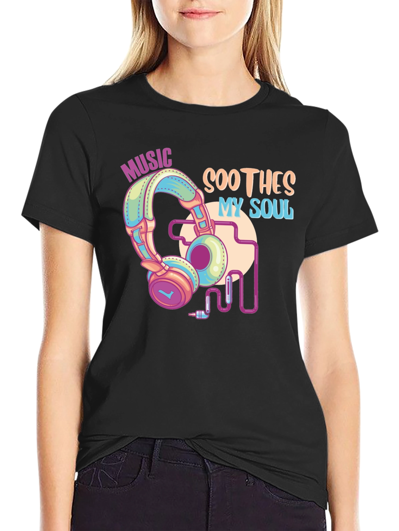 Music Soothes My Soul Graphic Tee