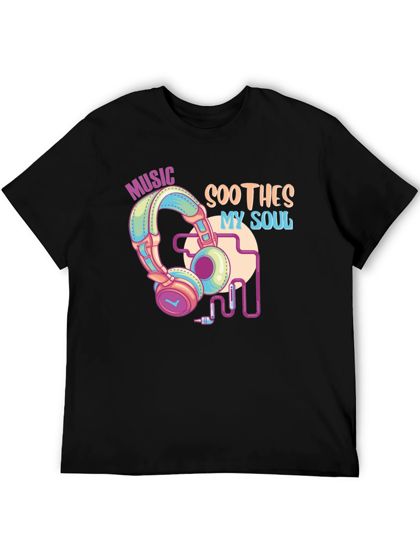 Music Soothes My Soul Graphic Tee