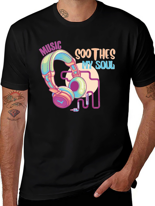 Music Soothes My Soul Graphic Tee