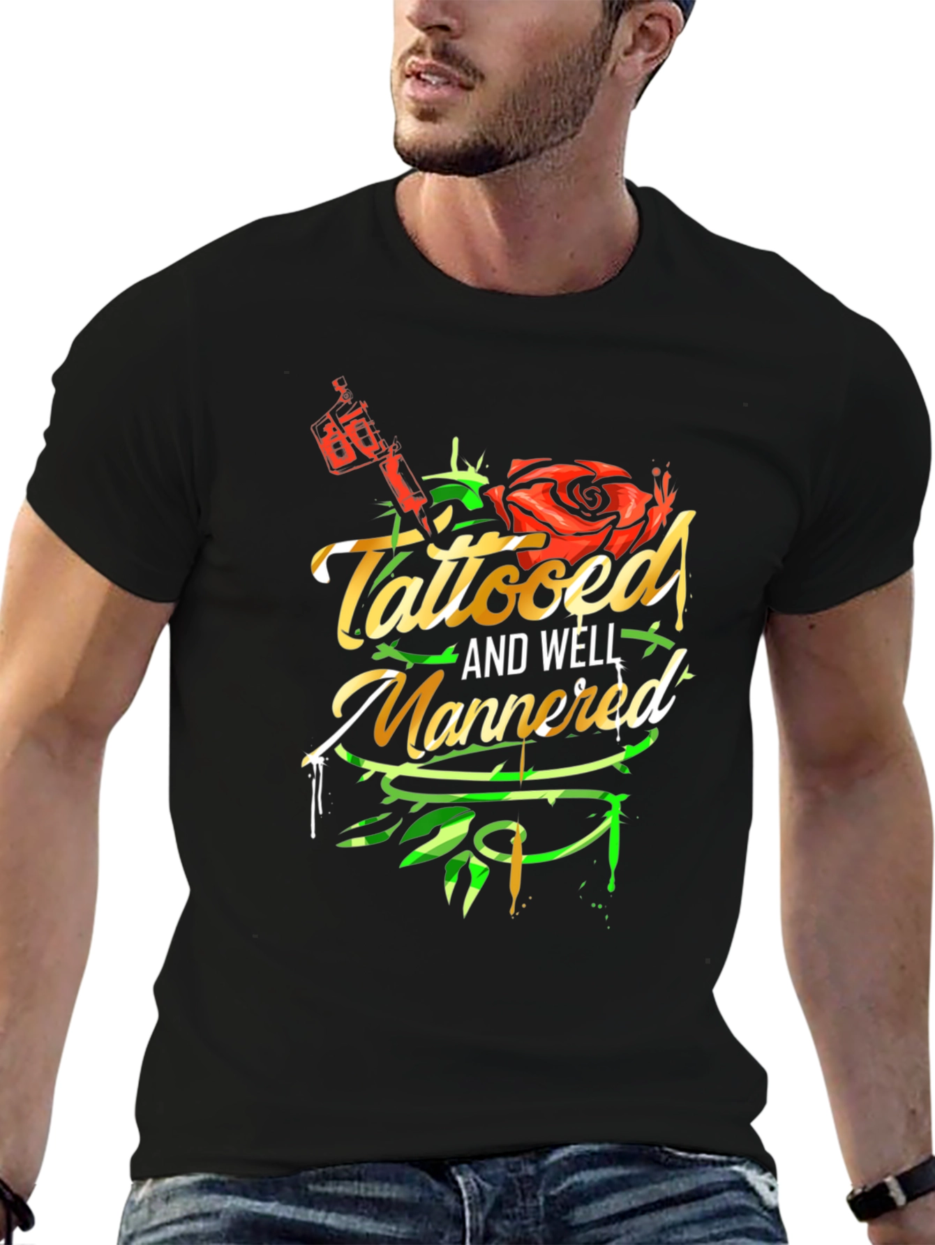 Tattooed & Well Mannered Graphic Tee