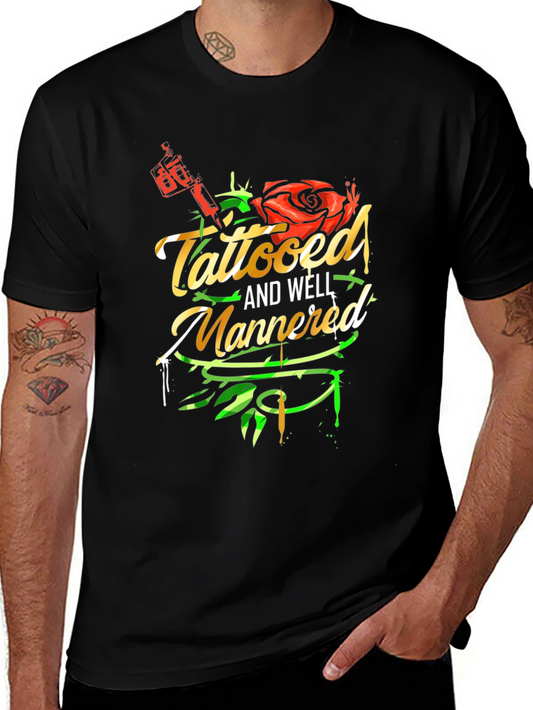 Tattooed & Well Mannered Graphic Tee