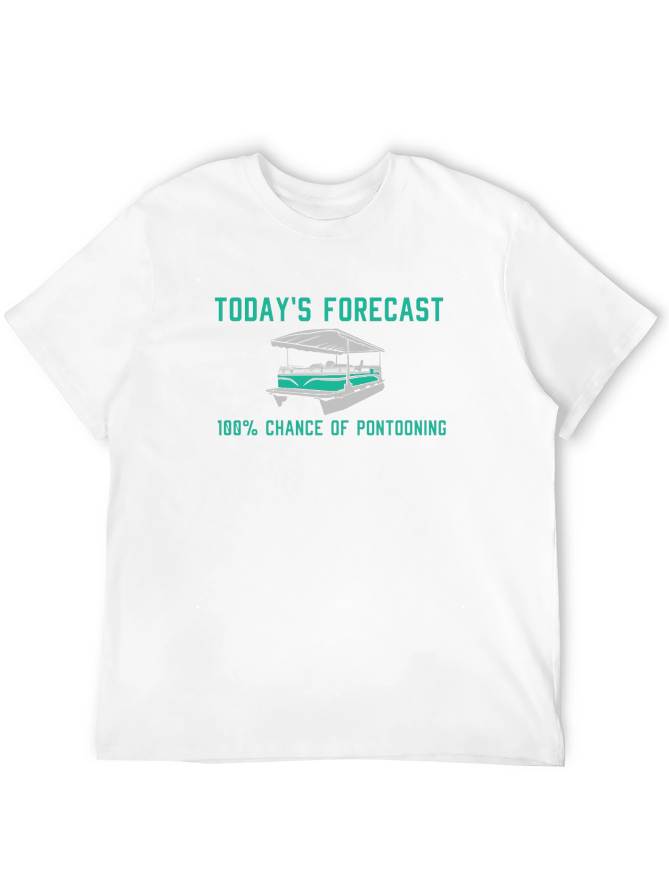 Pontooning Forecast T-Shirt - Boating Apparel