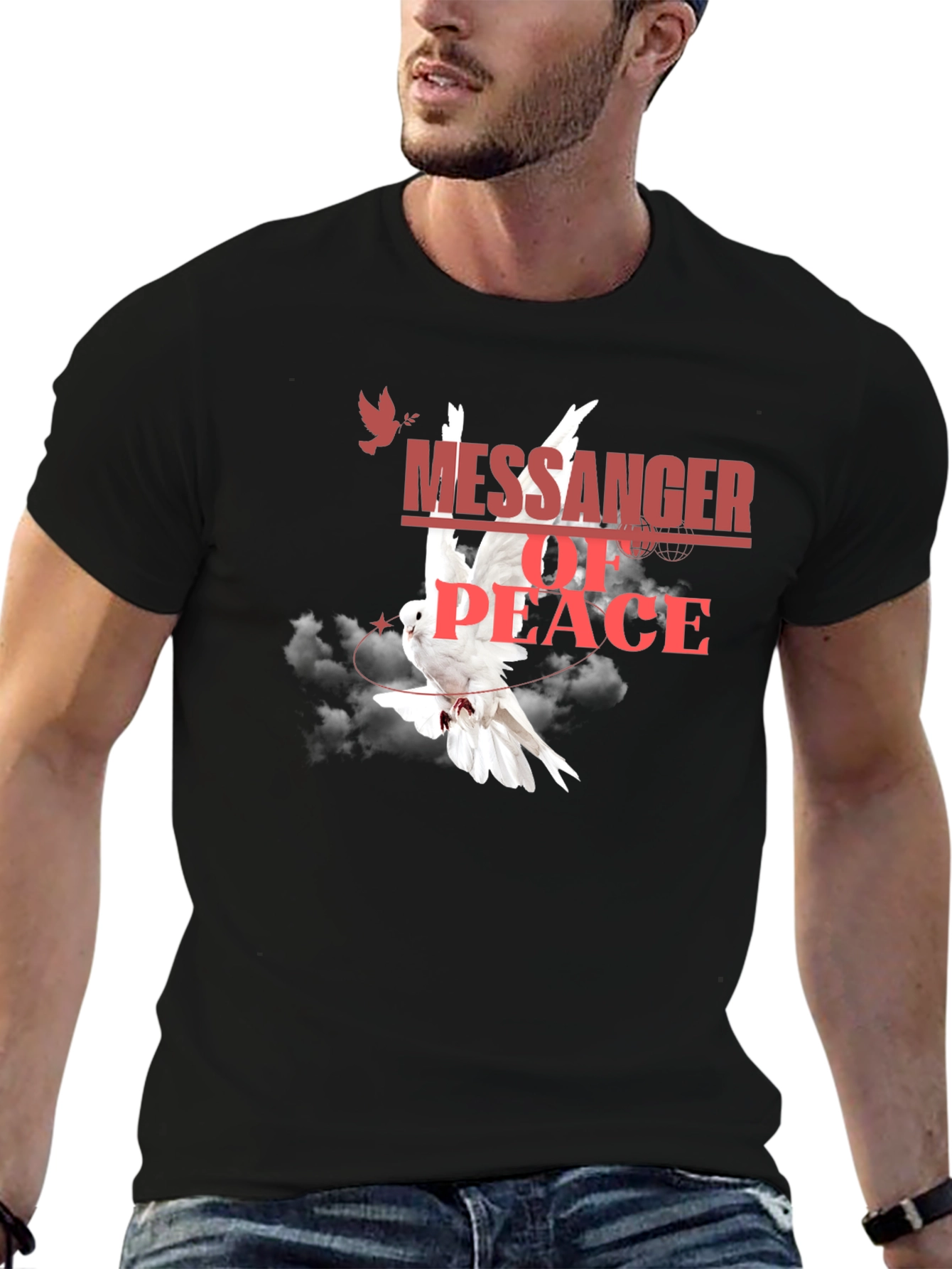 Messenger of Peace Graphic T-Shirt