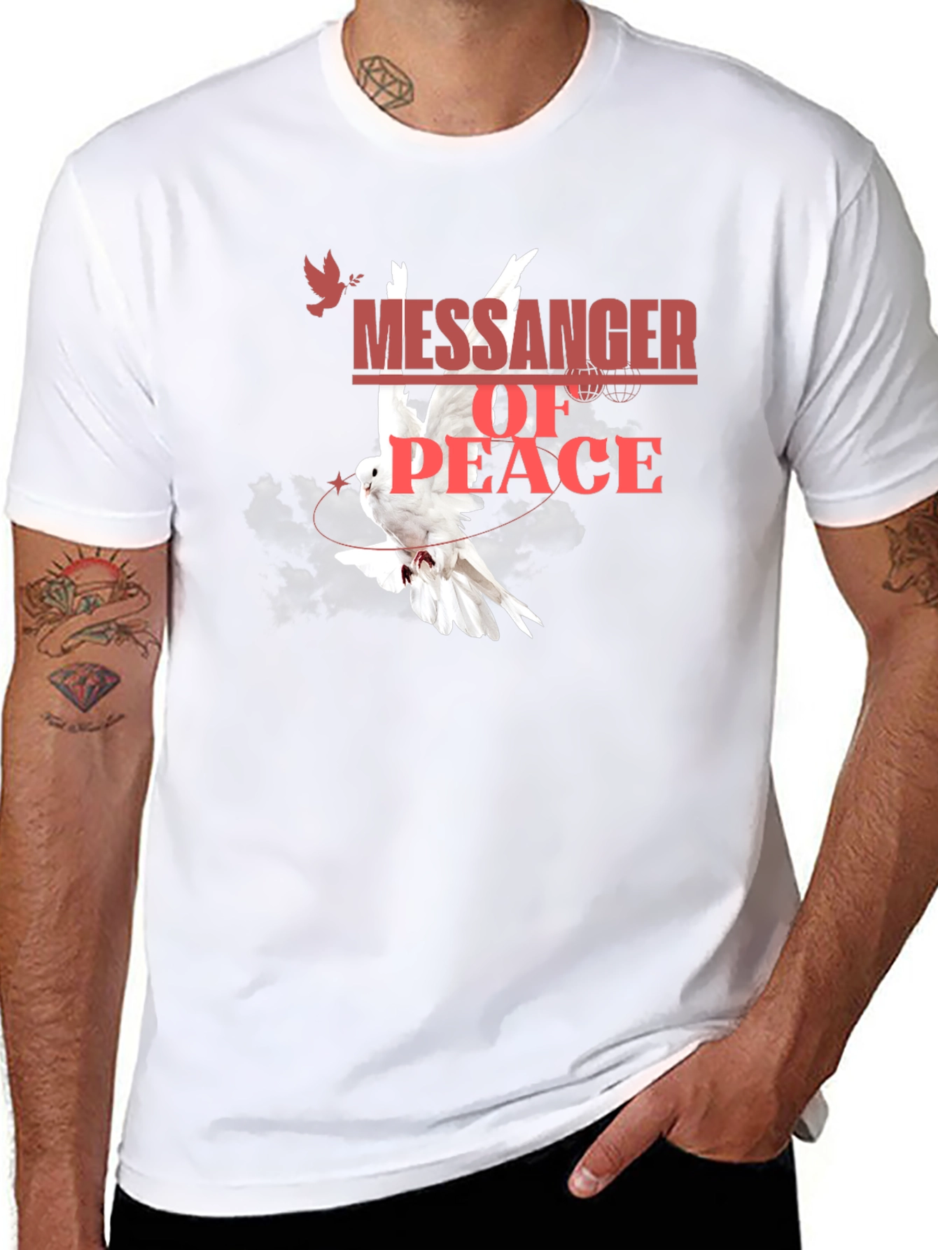 Messenger of Peace Graphic T-Shirt