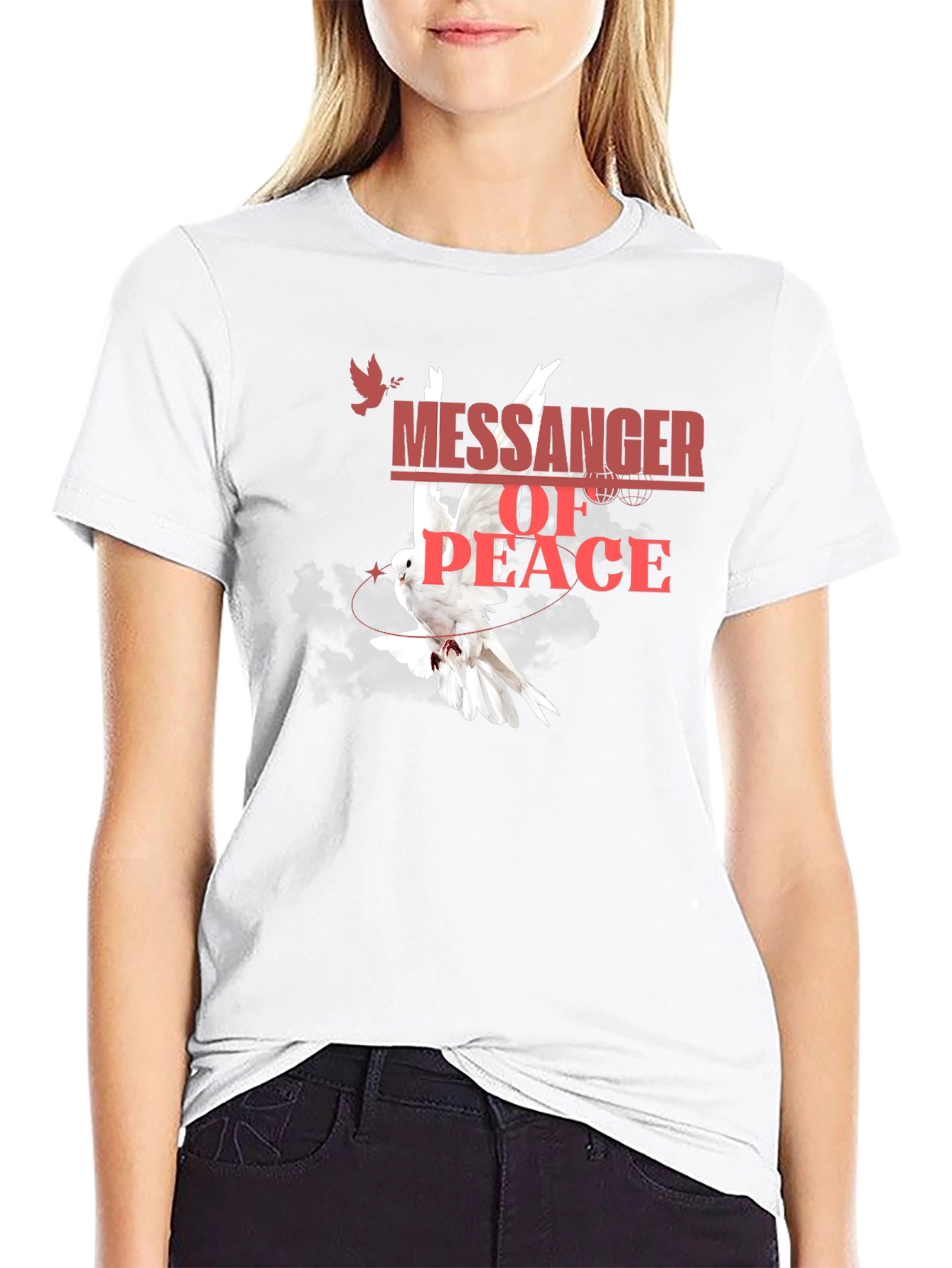 Messenger of Peace Graphic T-Shirt
