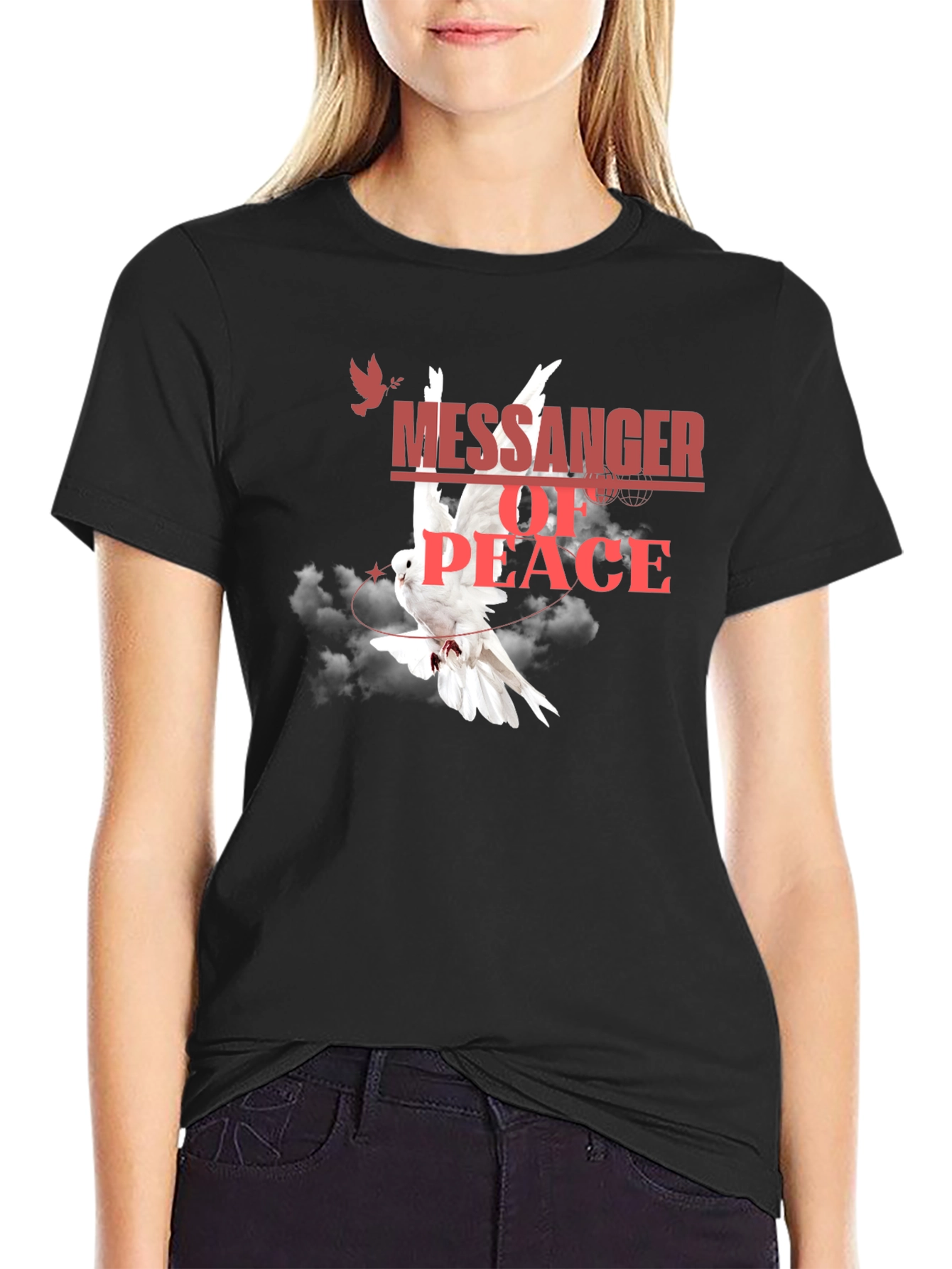 Messenger of Peace Graphic T-Shirt