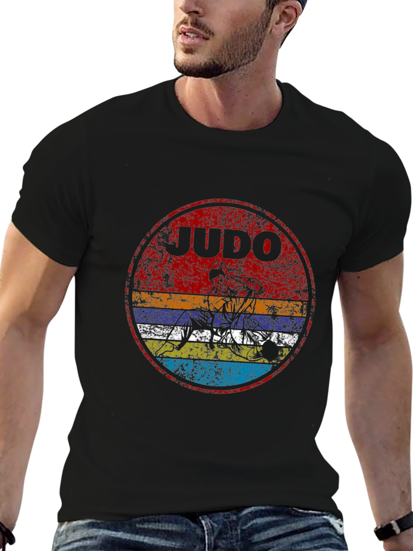 Judo Retro Graphic Tee - Martial Arts T-Shirt