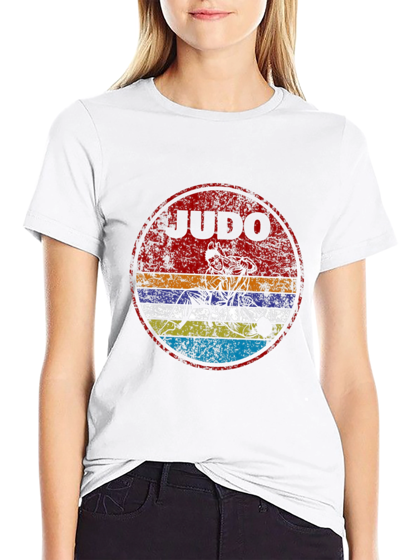 Judo Retro Graphic Tee - Martial Arts T-Shirt