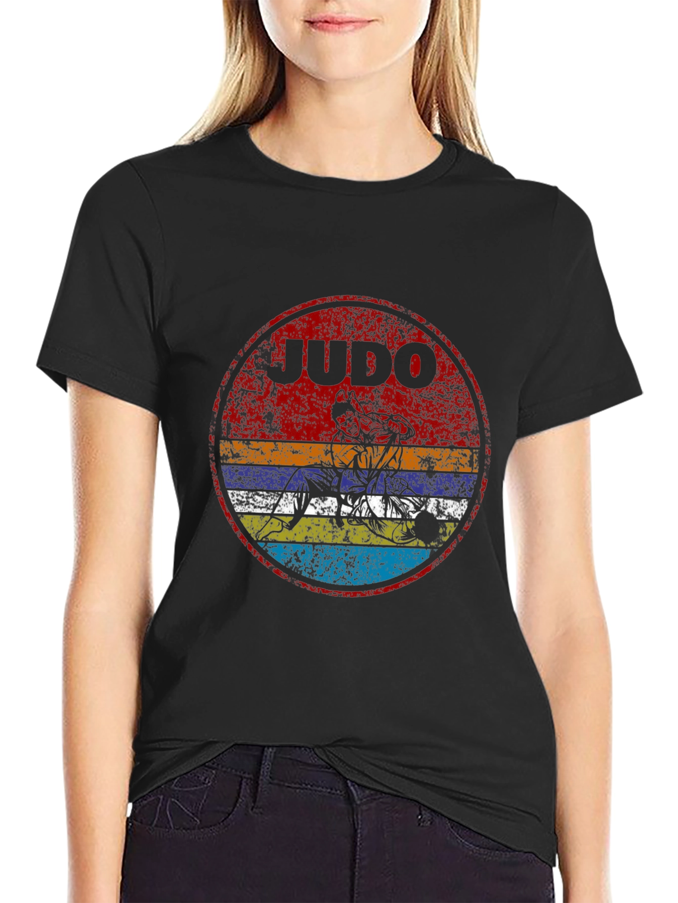 Judo Retro Graphic Tee - Martial Arts T-Shirt