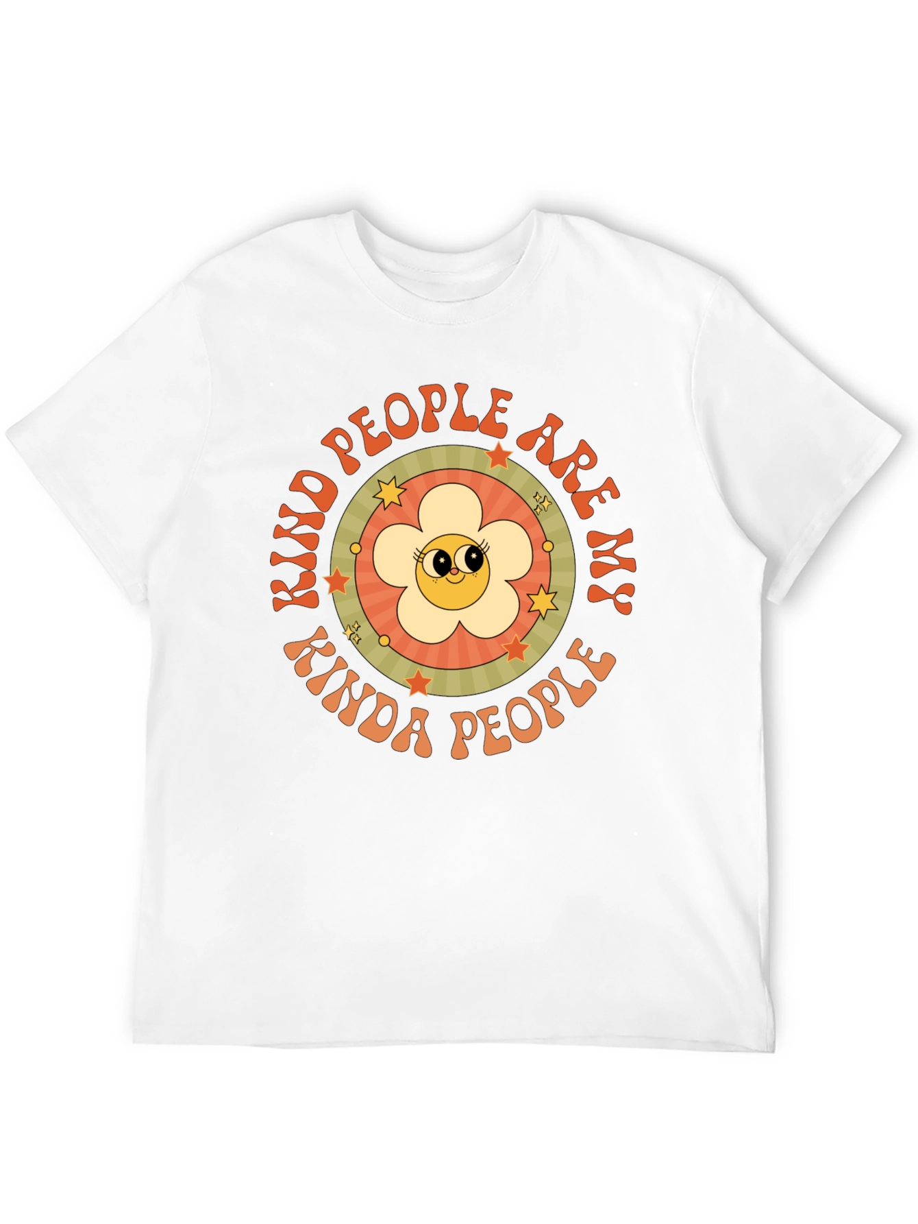 Kind People Graphic Tee - Retro Style