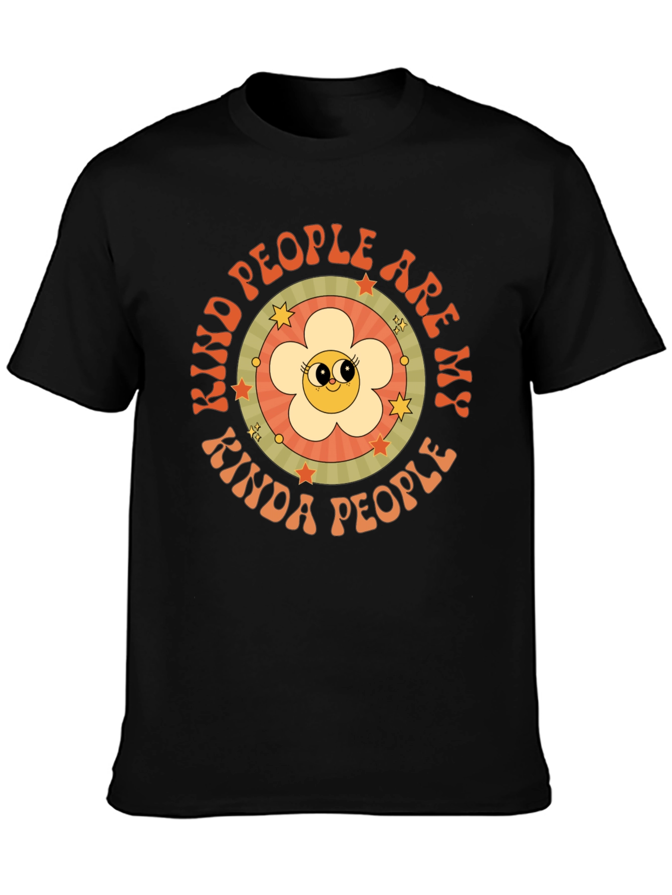 Kind People Graphic Tee - Retro Style