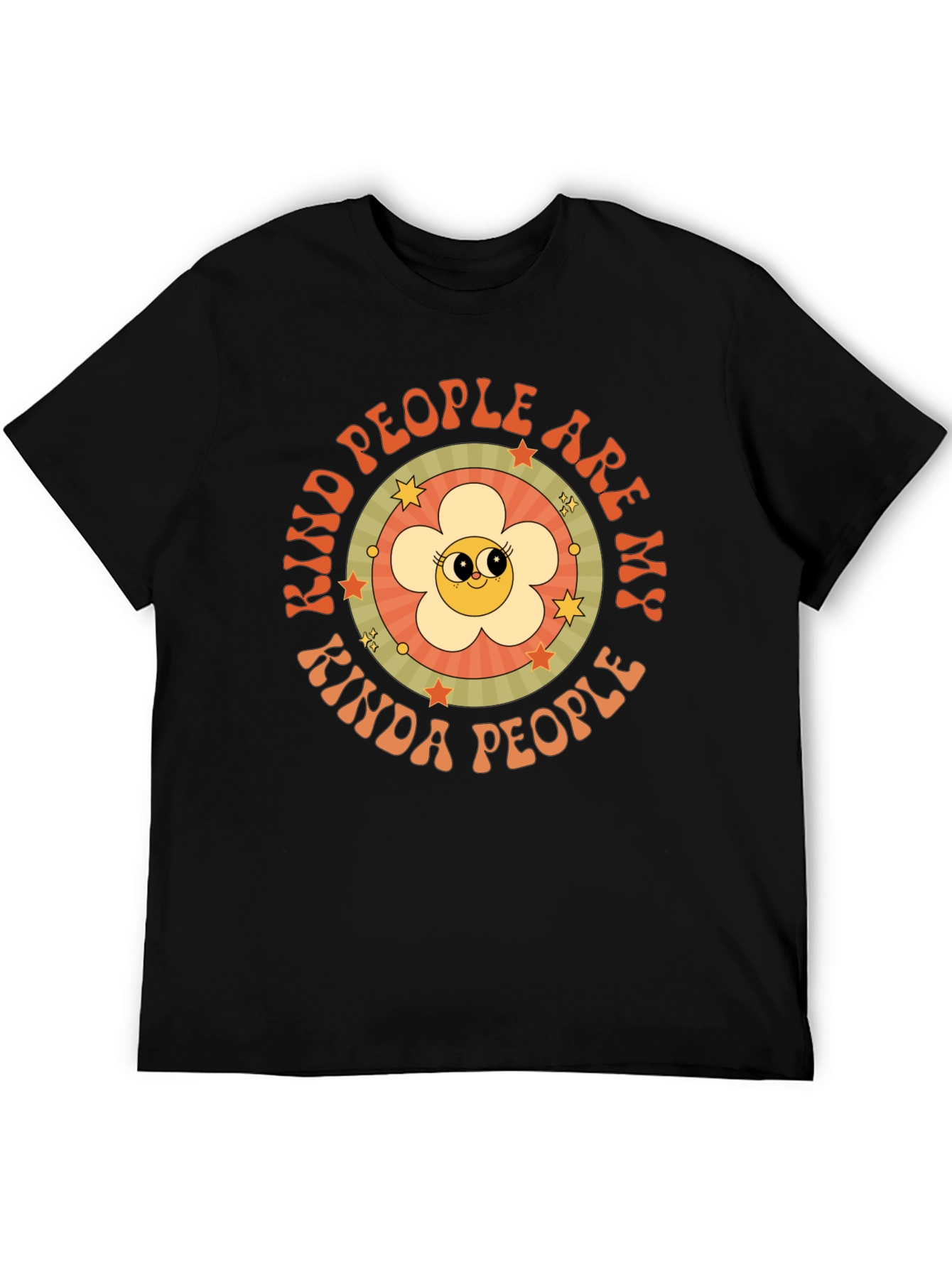 Kind People Graphic Tee - Retro Style