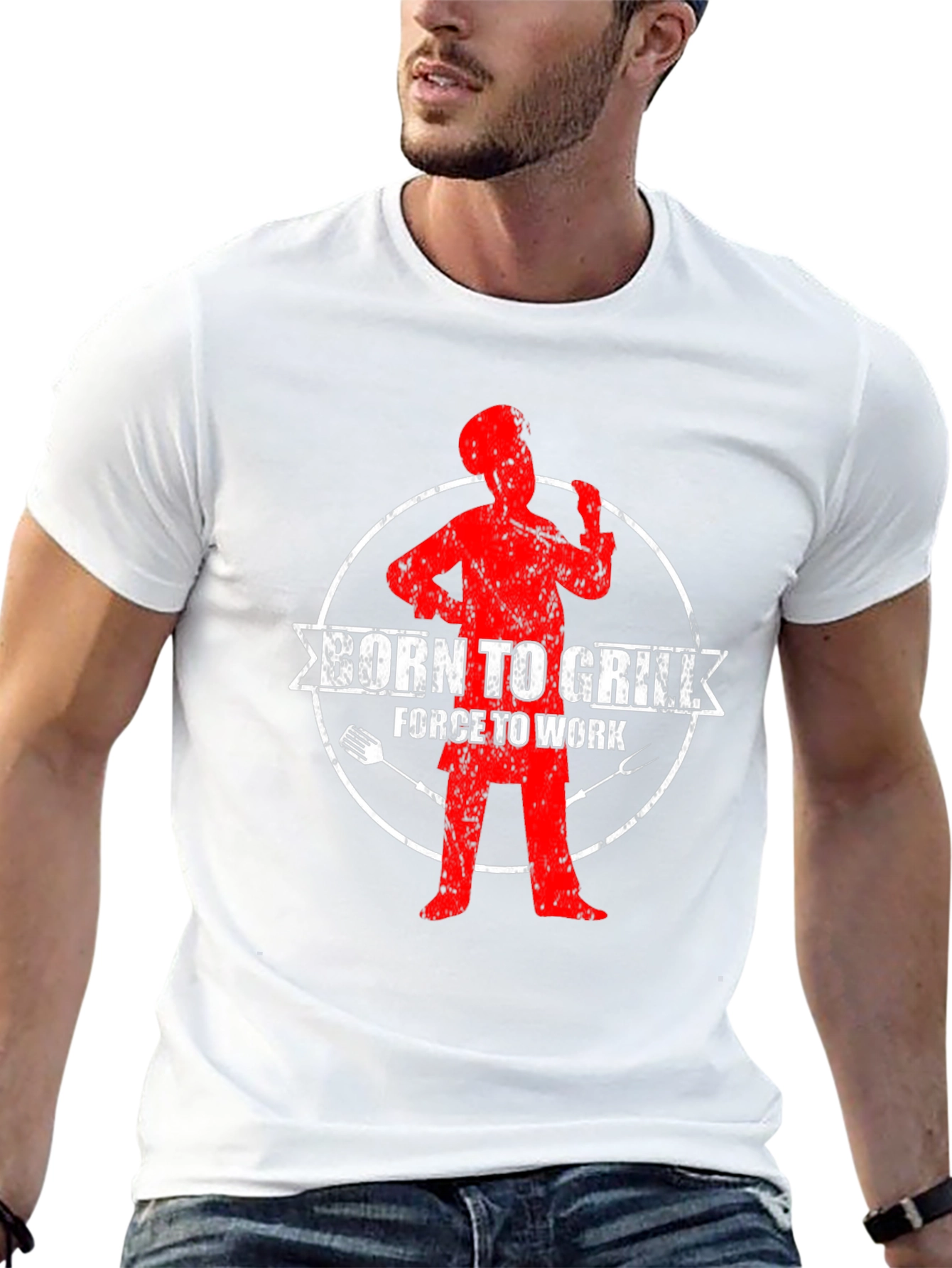 Born to Grill T-Shirt - BBQ Master Tee