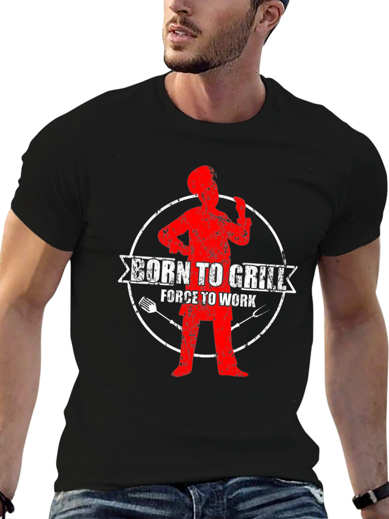 Born to Grill T-Shirt - BBQ Master Tee