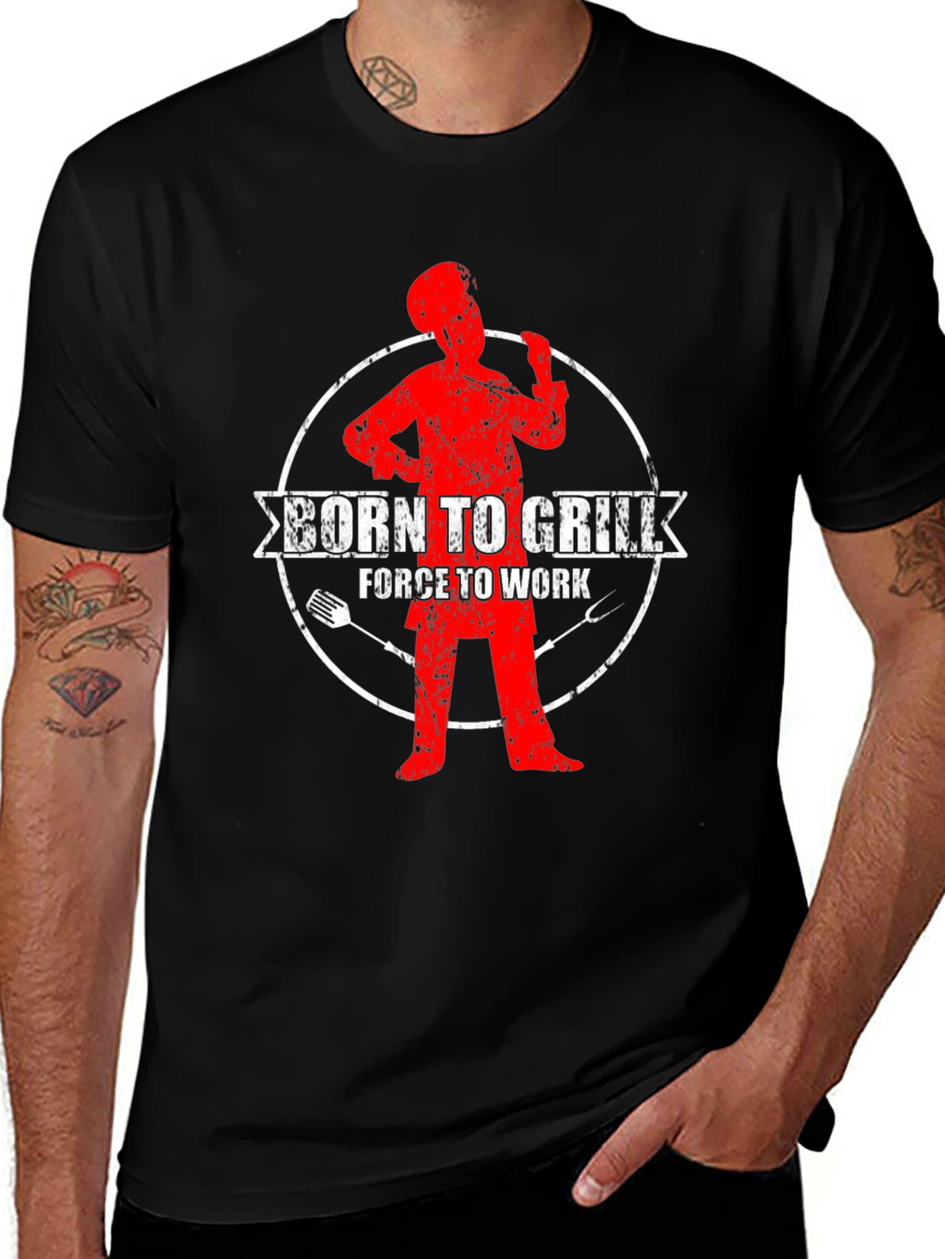 Born to Grill T-Shirt - BBQ Master Tee