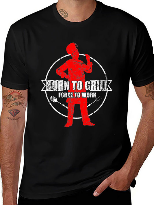 Born to Grill T-Shirt - BBQ Master Tee